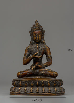 Handcrafted Vajrasattva Statue | Tibetan Buddhist Deity