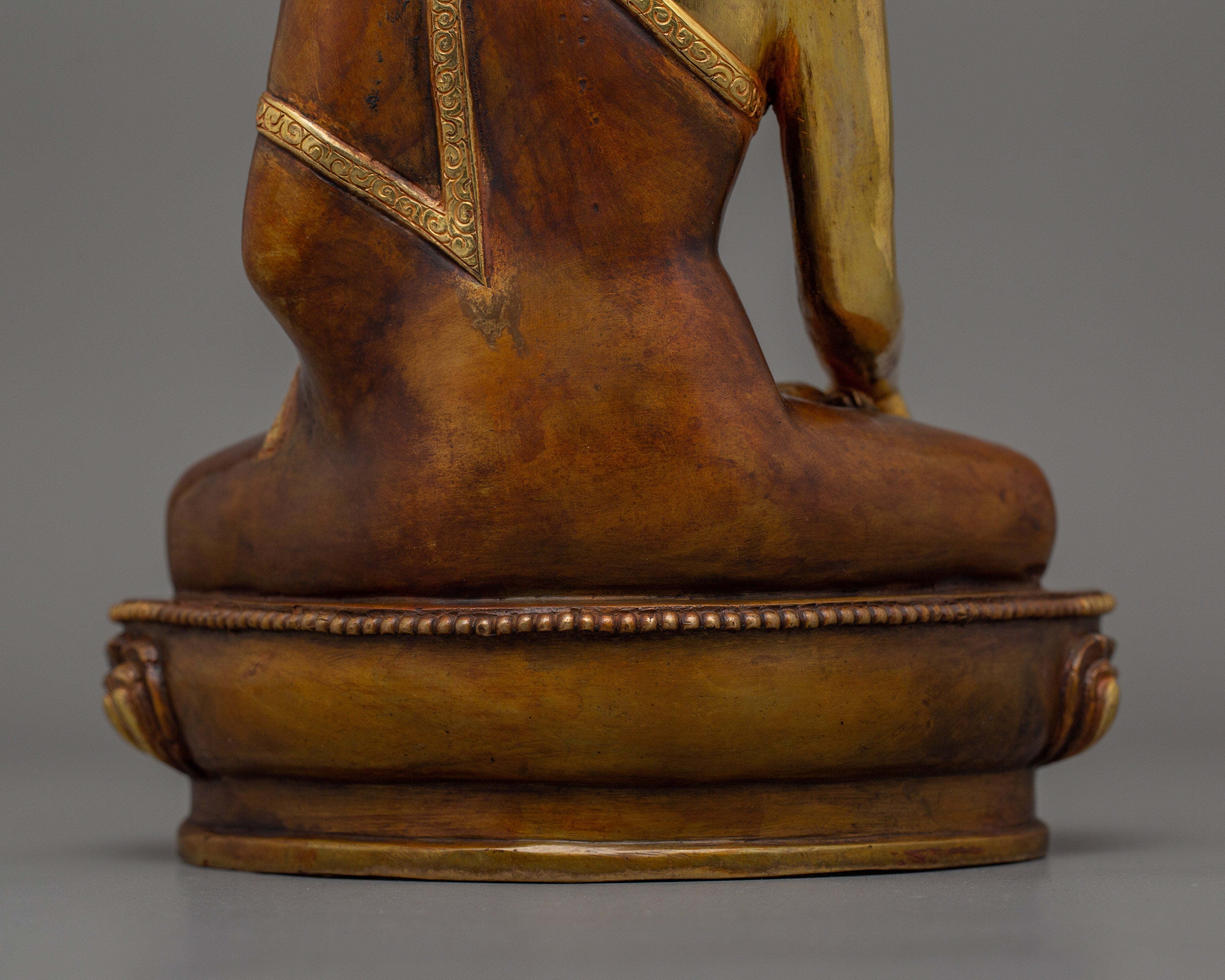 Mitrugpa with Vajra Statue | Traditional Himalayan Art