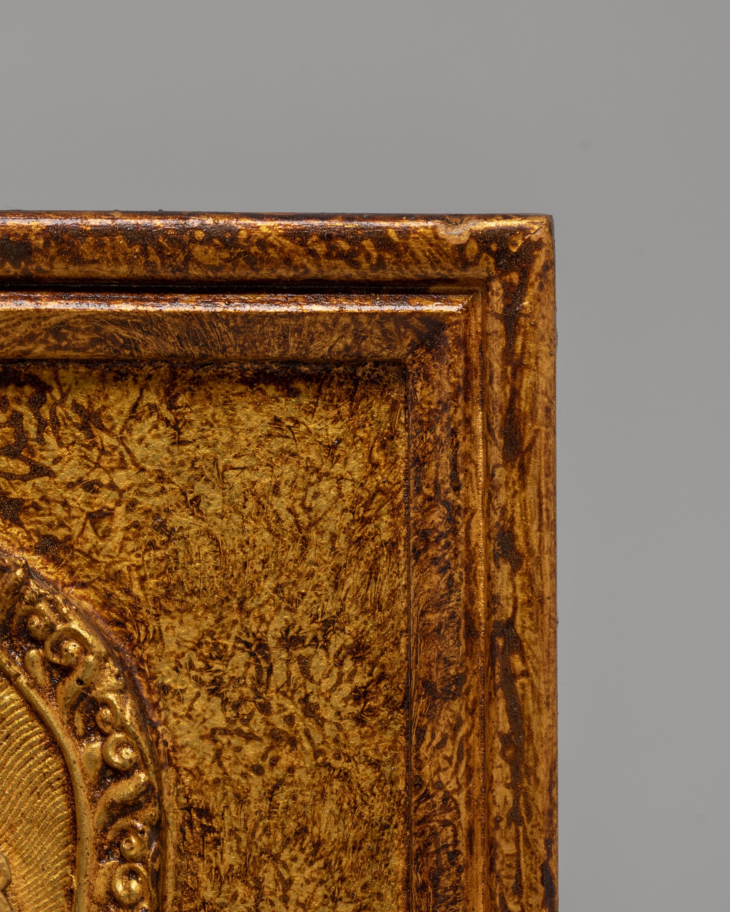 Handmade Tibetan Manjushri Wall Hanging | Spiritual Decor for Home