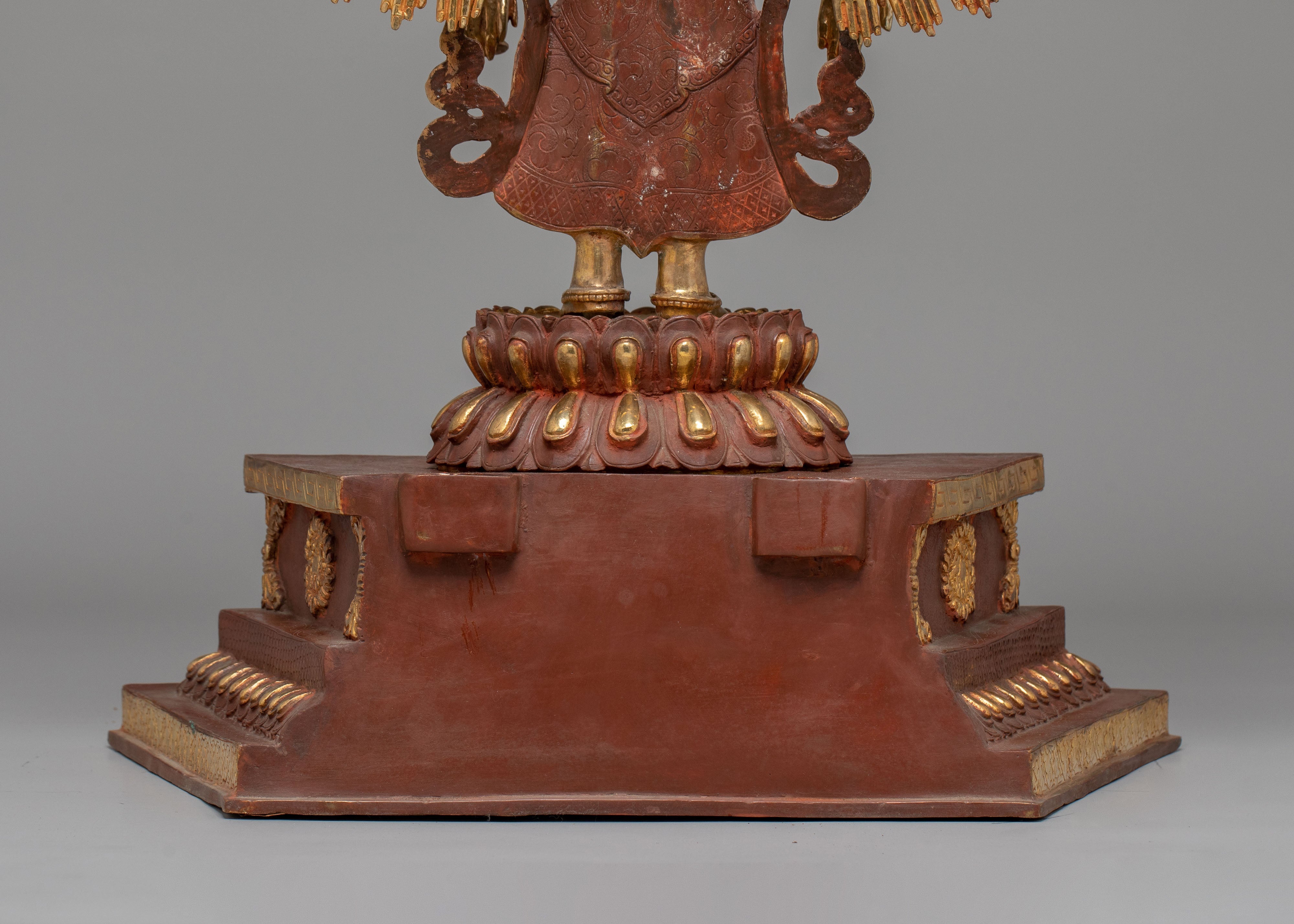 1000-armed-Chenrezig-of-Compassion Statue | Copper Body with 24K Gold Plating