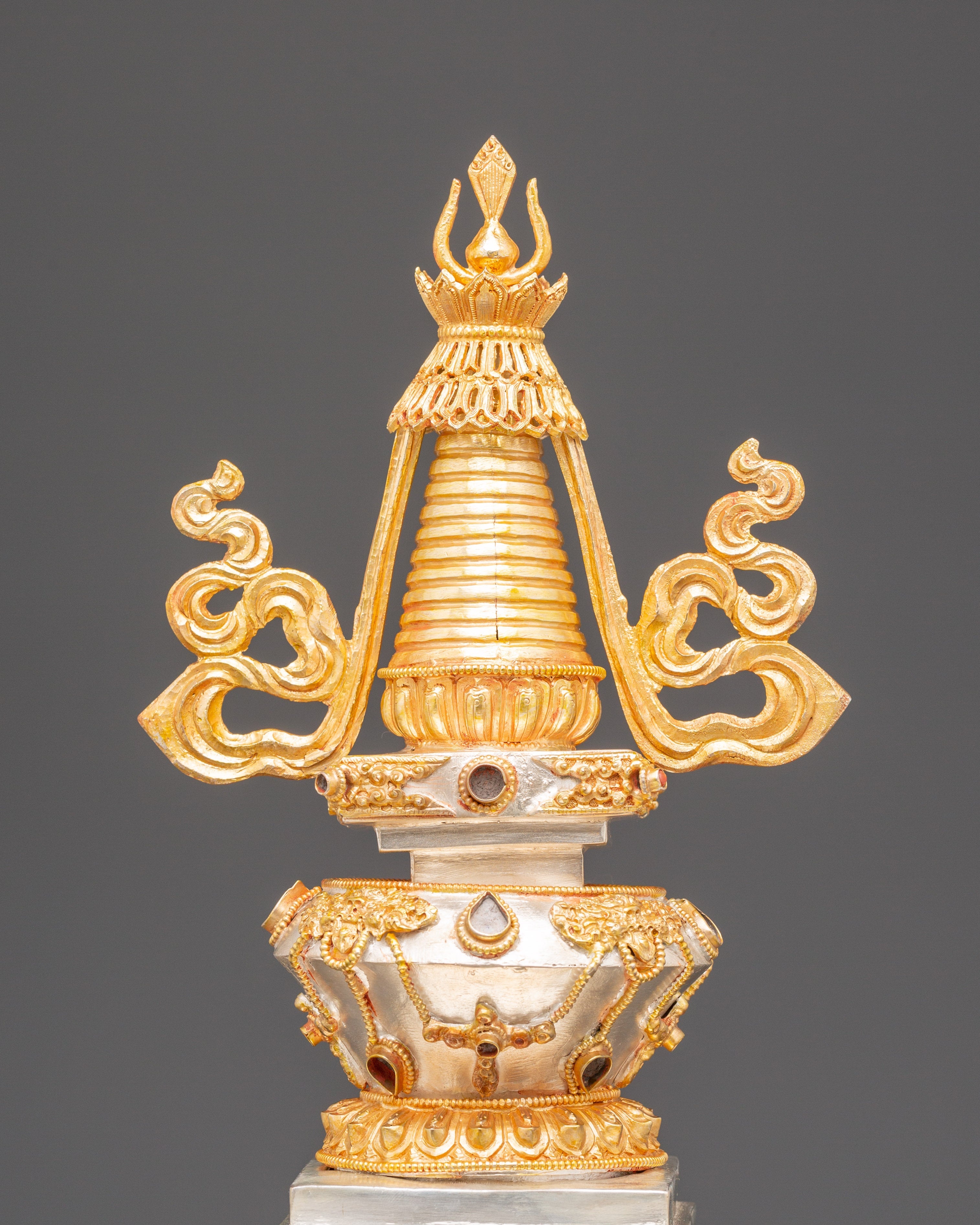 Handmade Stupa for Ritual Ceremonies | Symbol of Enlightenment