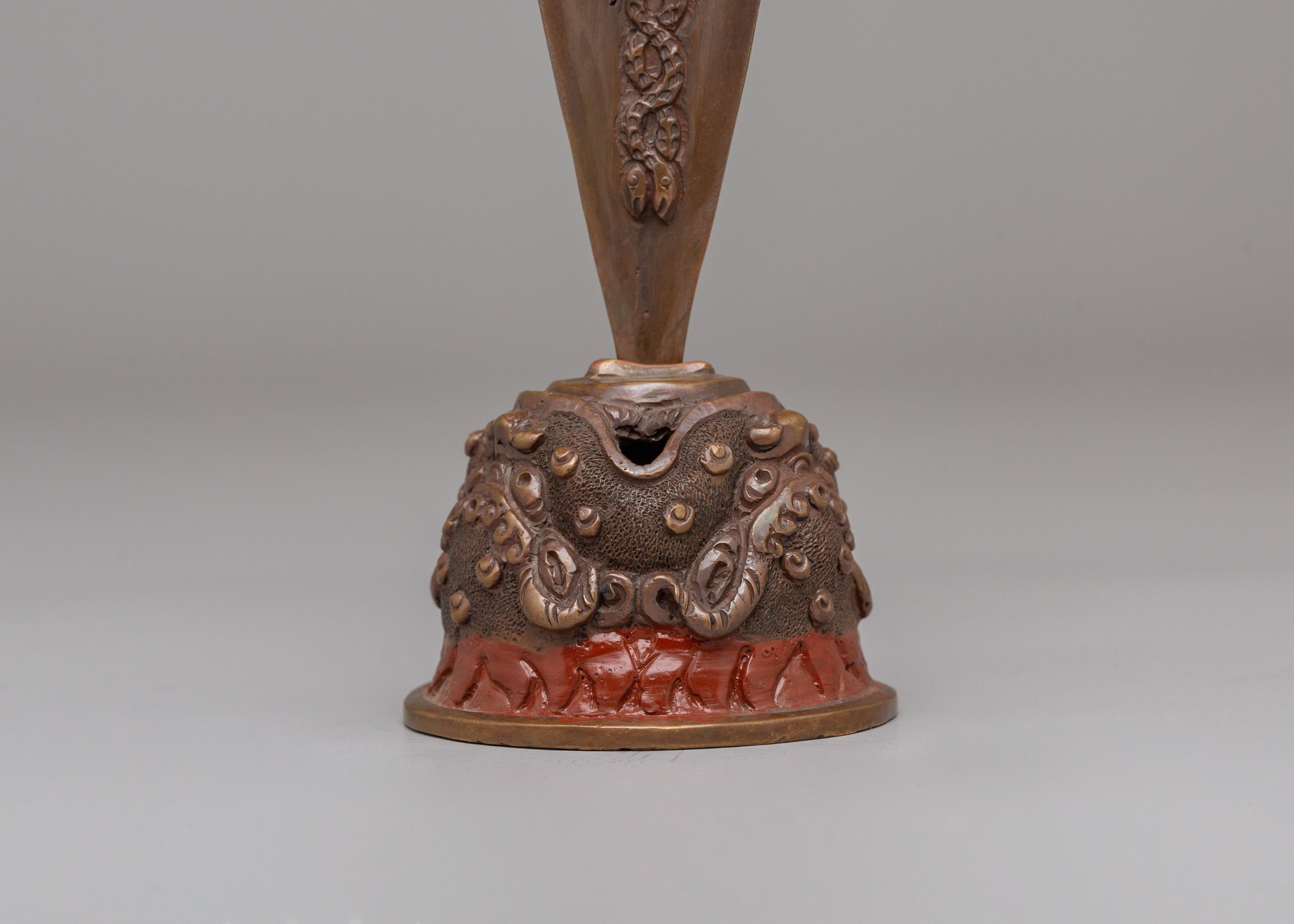 Sacred Hayagriva Phurba | Handcrafted Copper Ritual Dagger