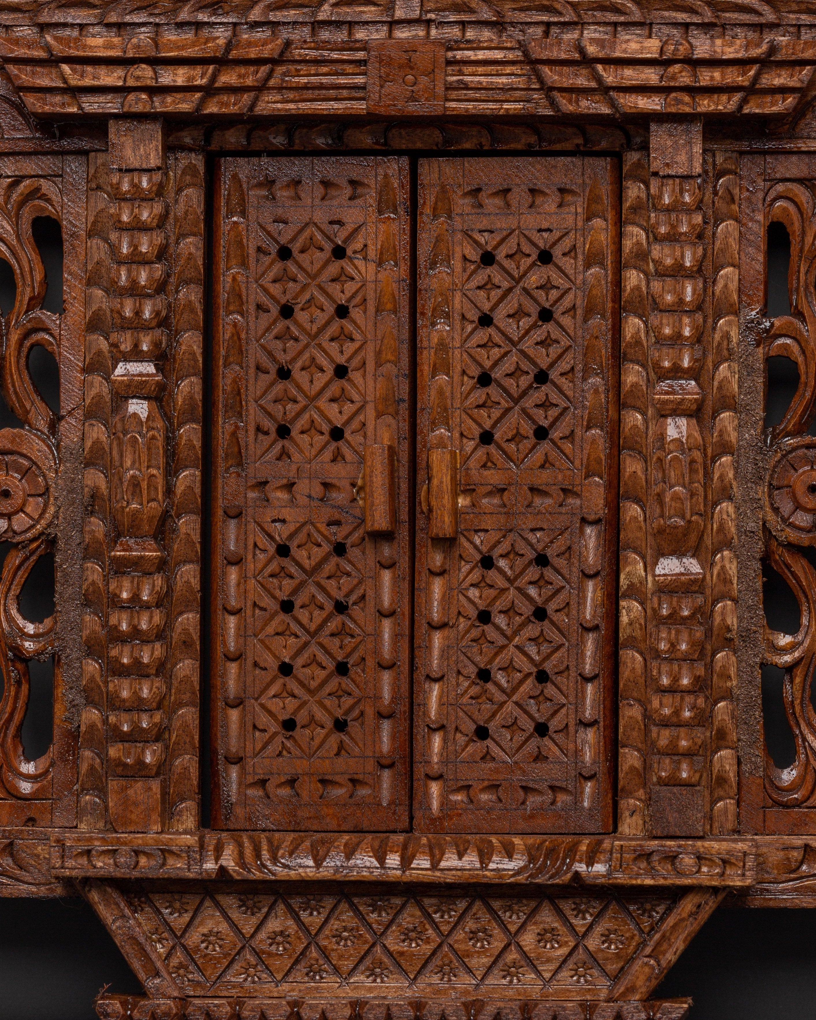 Traditional Newari Wooden Hand Carved Door | Made In Nepal