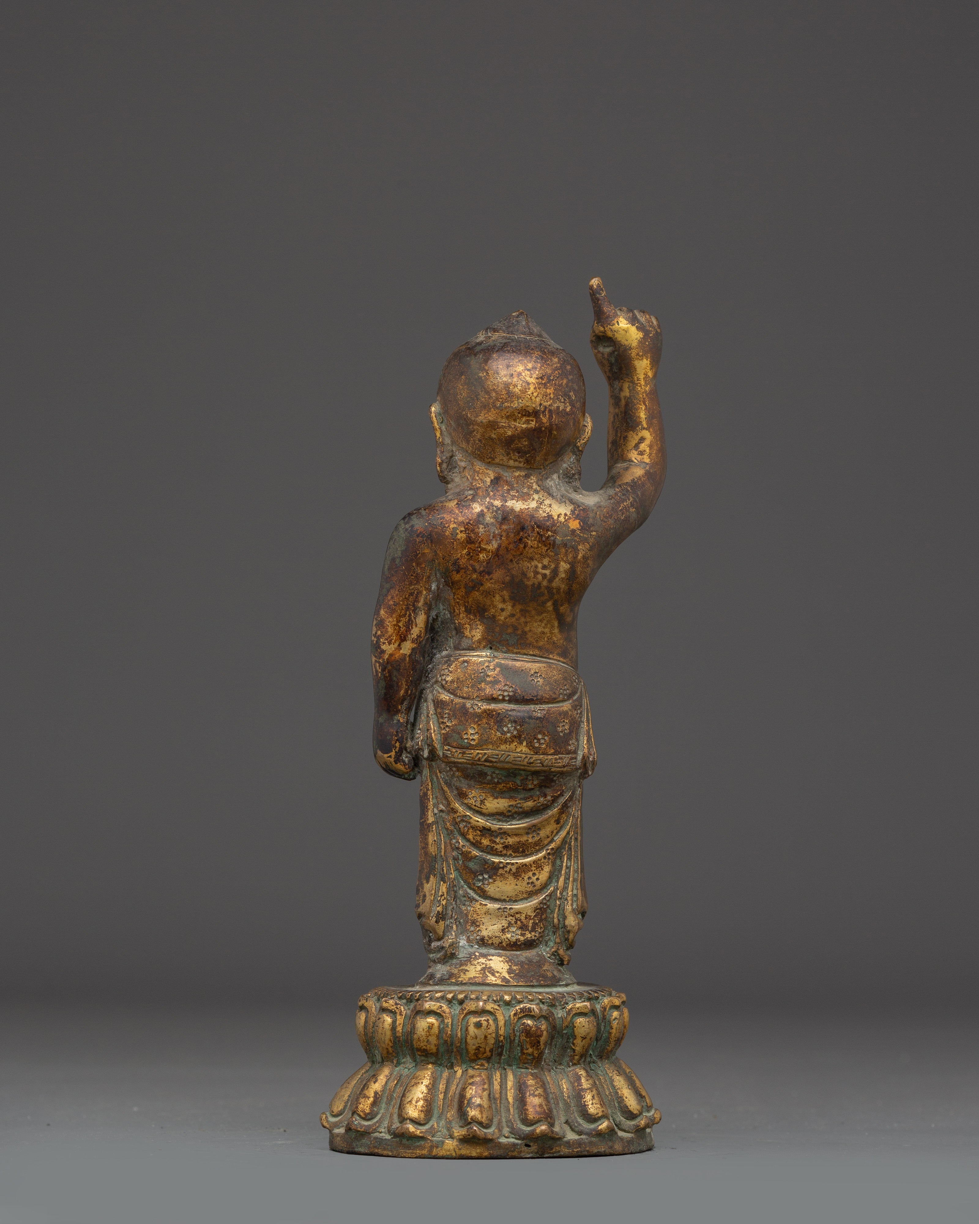 Little Buddha Copper Statue | Bring Calm and Balance with the Little Buddha Statue