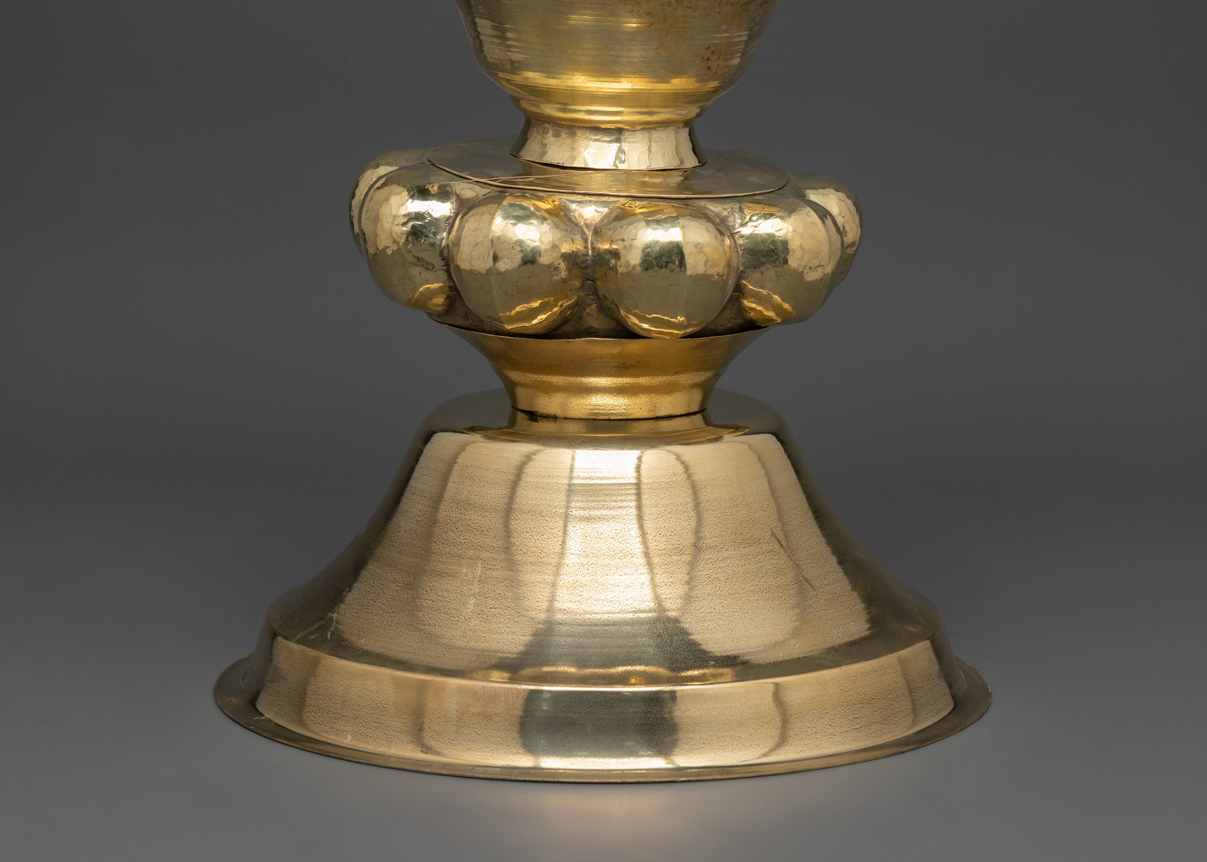 Large Handcrafted Brass Gajur | Sacred Temples and Shrines