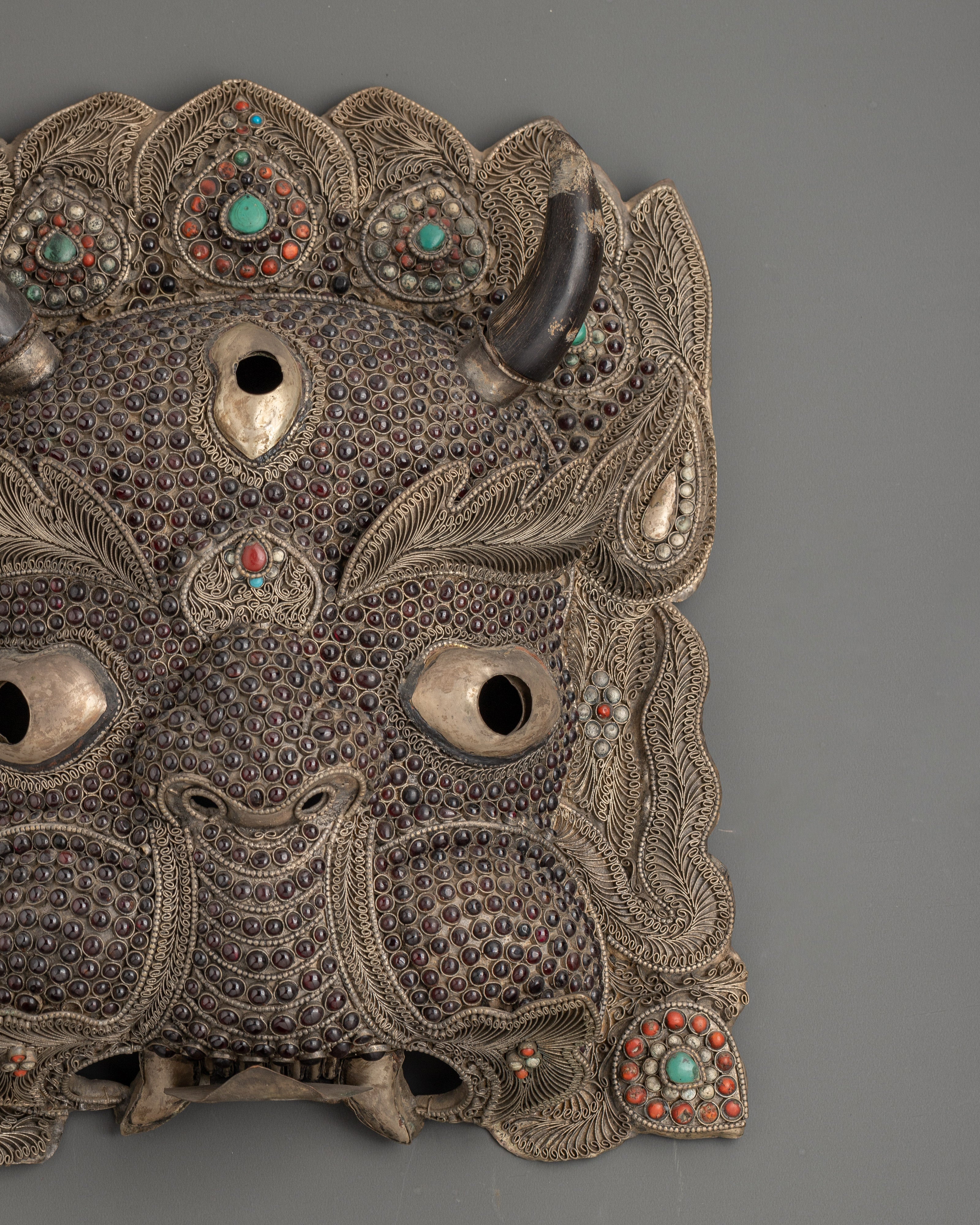 Three-Eyed Mask | A Symbol of Wisdom