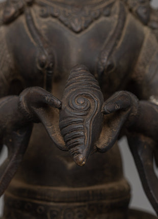 Naga Kanya Hindu Goddess Statue | Elegant Hindu Decor for Blessings and Peace