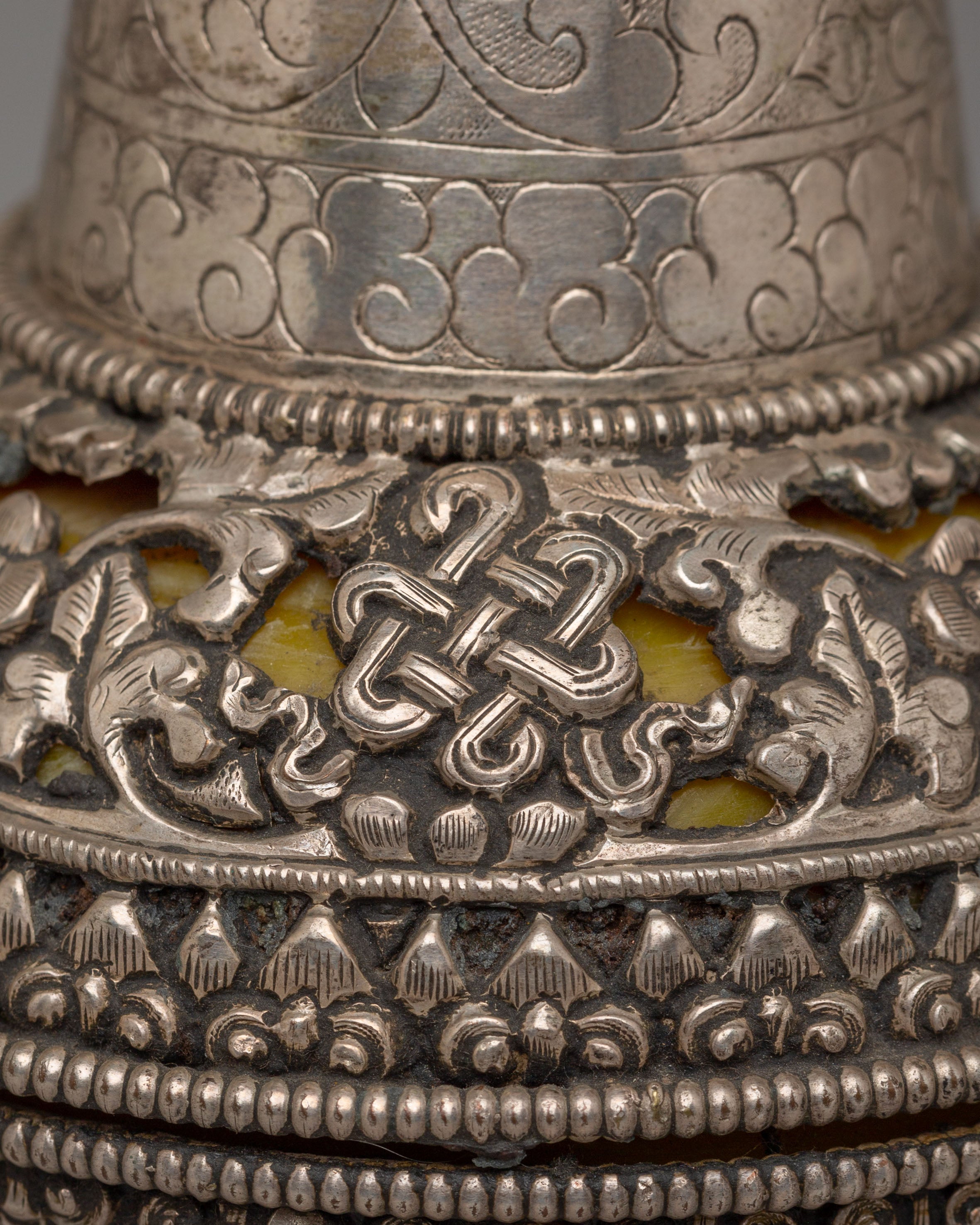 Handmade Decorative Flower Vase | Silver Flower Pot for Decor