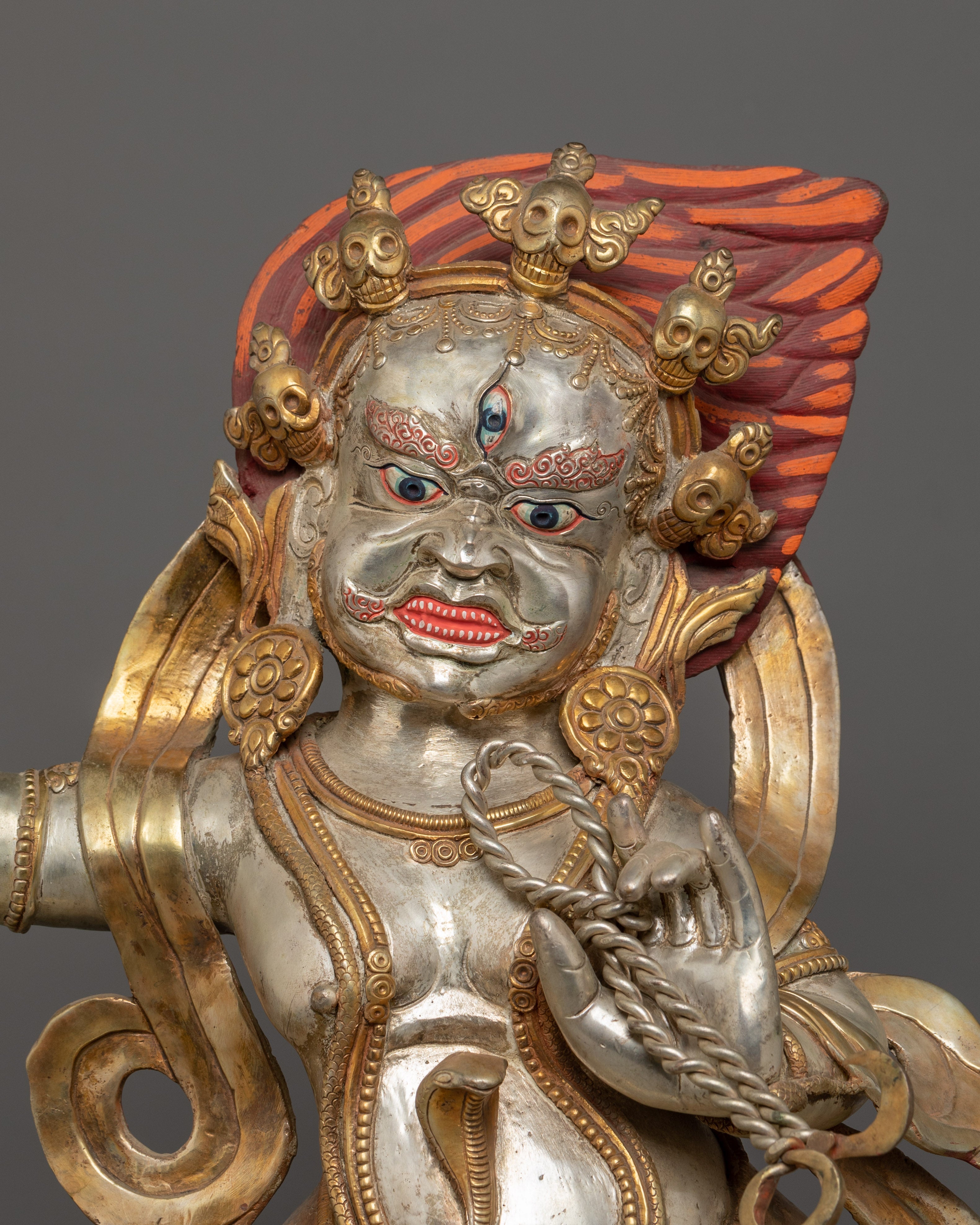 Vajrapani Wrathful Deity Statue | Fierce Guardian of Buddhism