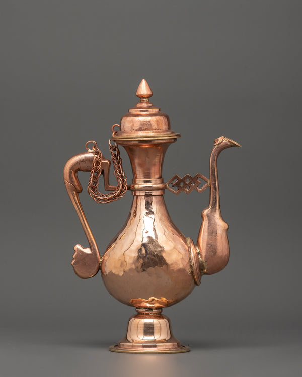 Buddhist Copper Ceremonial Ewer