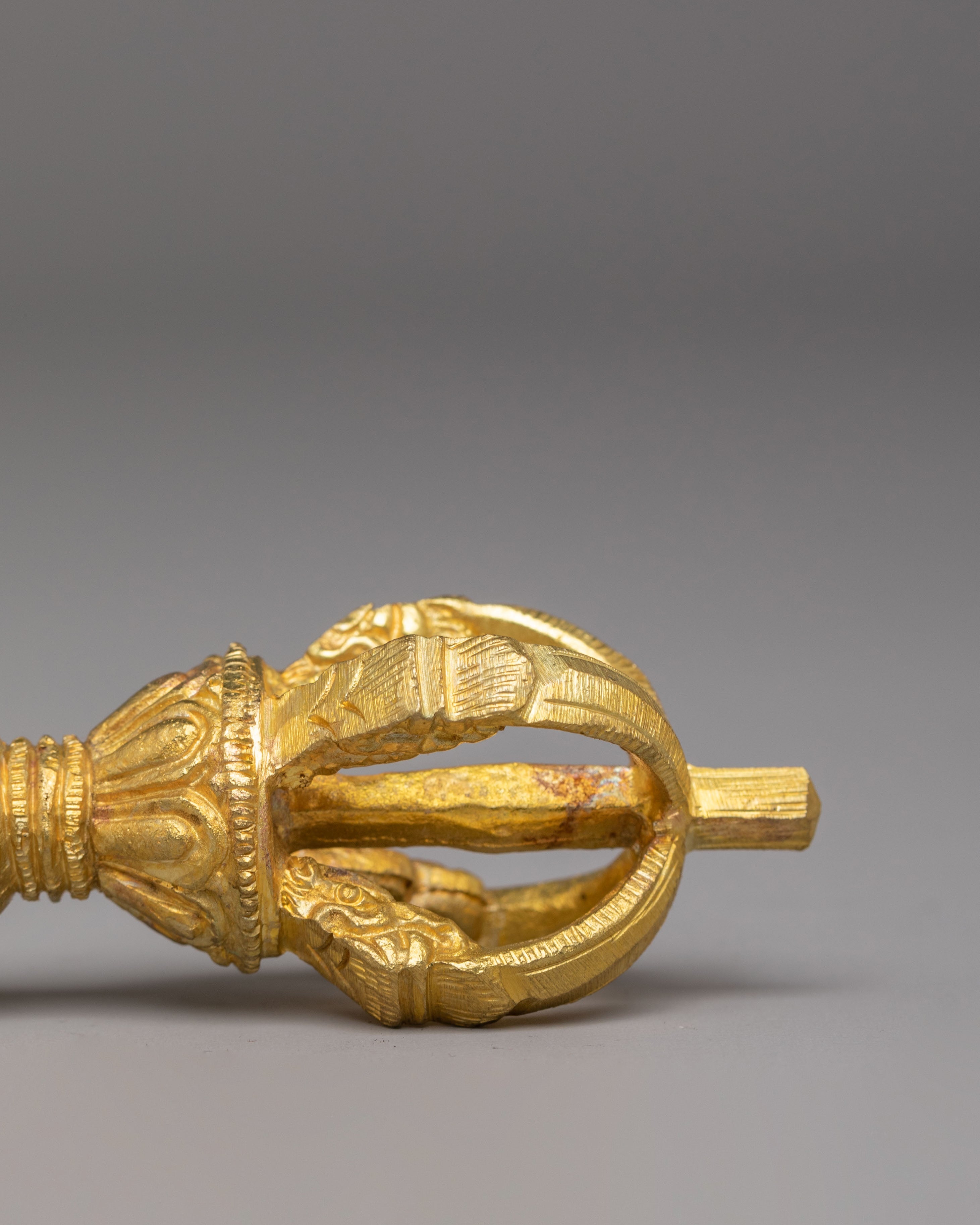 Traditional Tibetan Prayer Bell and Vajra Set | Buddhist Meditation Tools