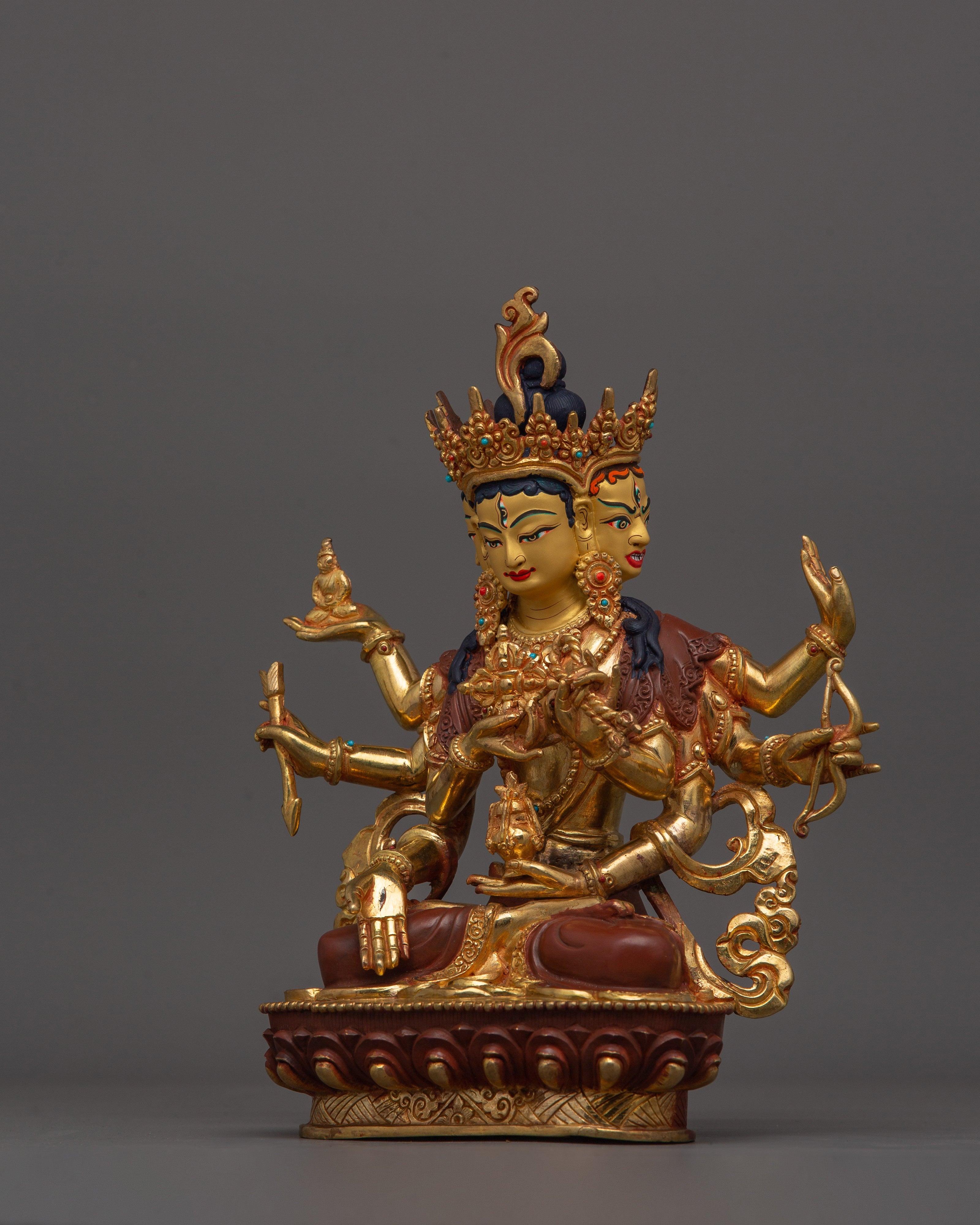 Namgyalma "Ushnisha Vijaya" Statue | The Buddhist Deity for Longevity and Protection