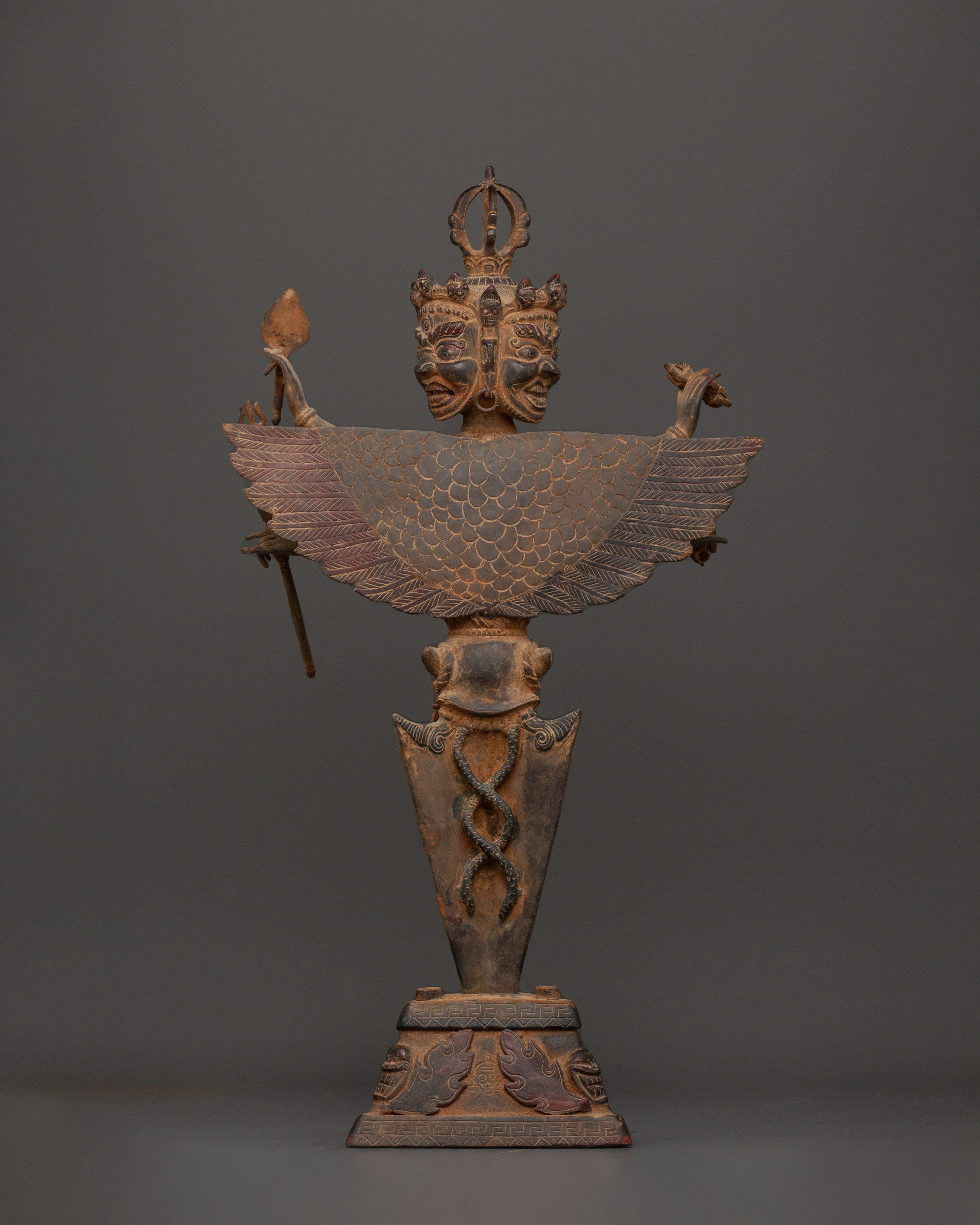 Vajrakilaya Phurba Statue | Wrathful Tibetan Guardian Deity
