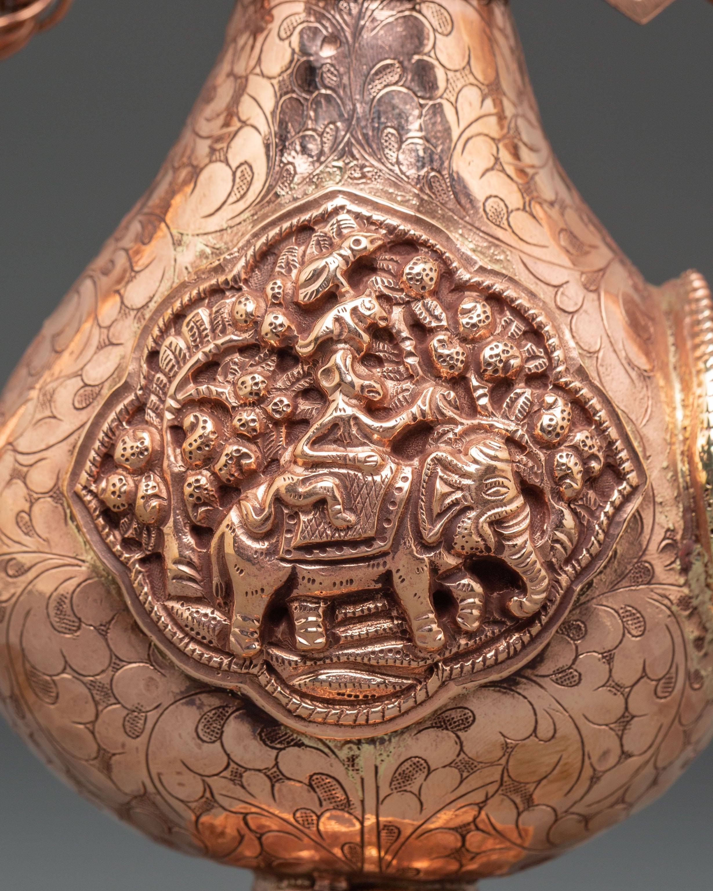 Handmade Copper Bhumba | Tibetan Buddhist Ritual Vase