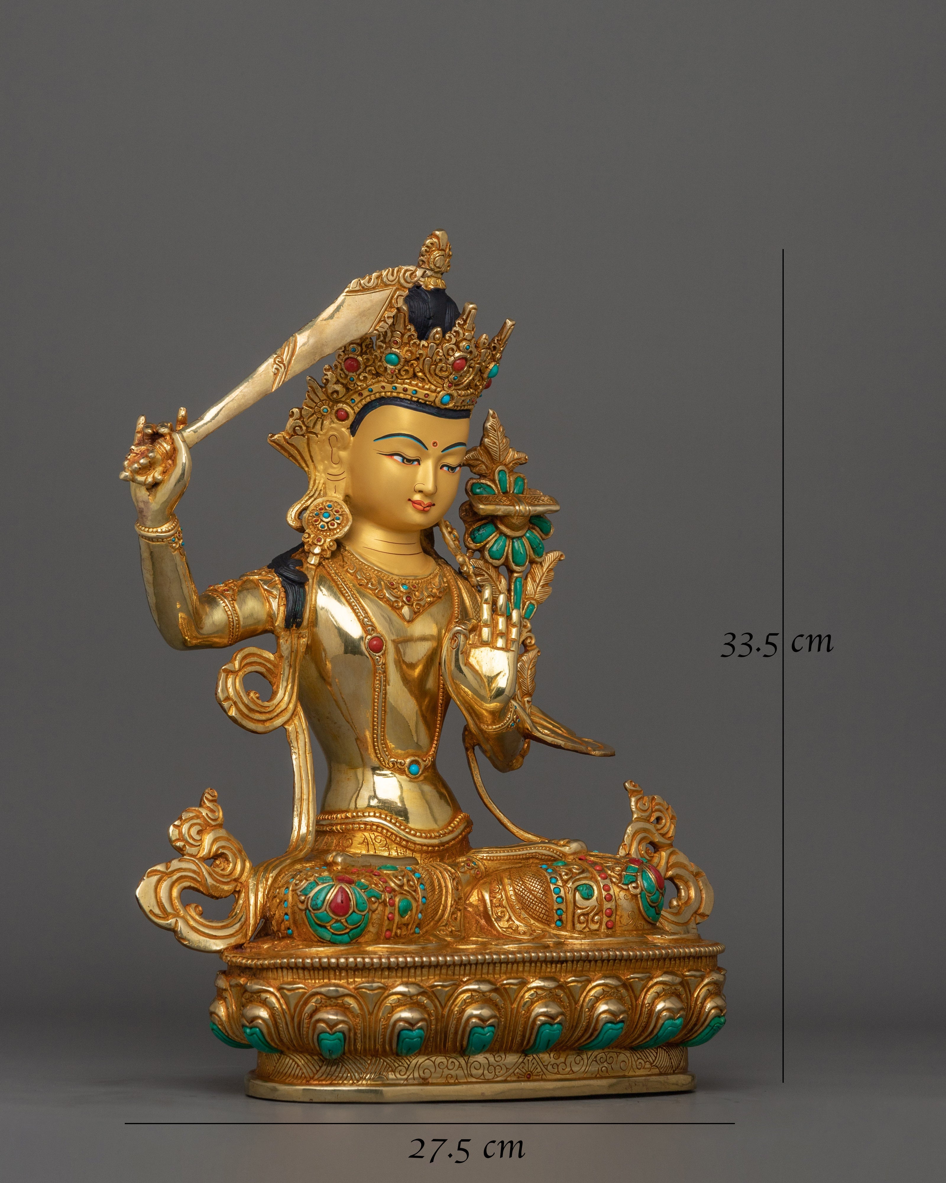 manjushri-wisdom-bodhisattva-statue