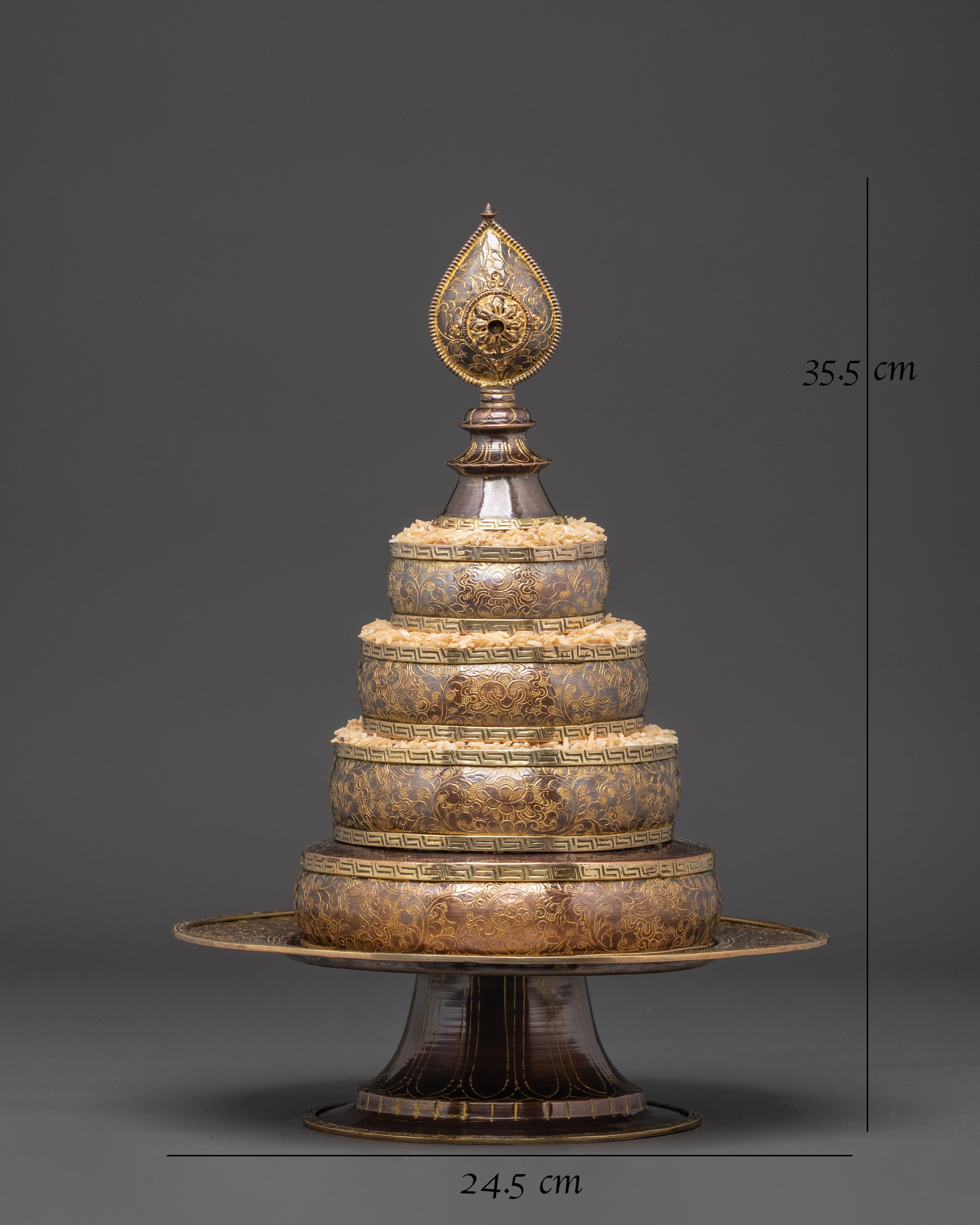Tibetan Buddhist mandala Set | Spiritual Practice Tool