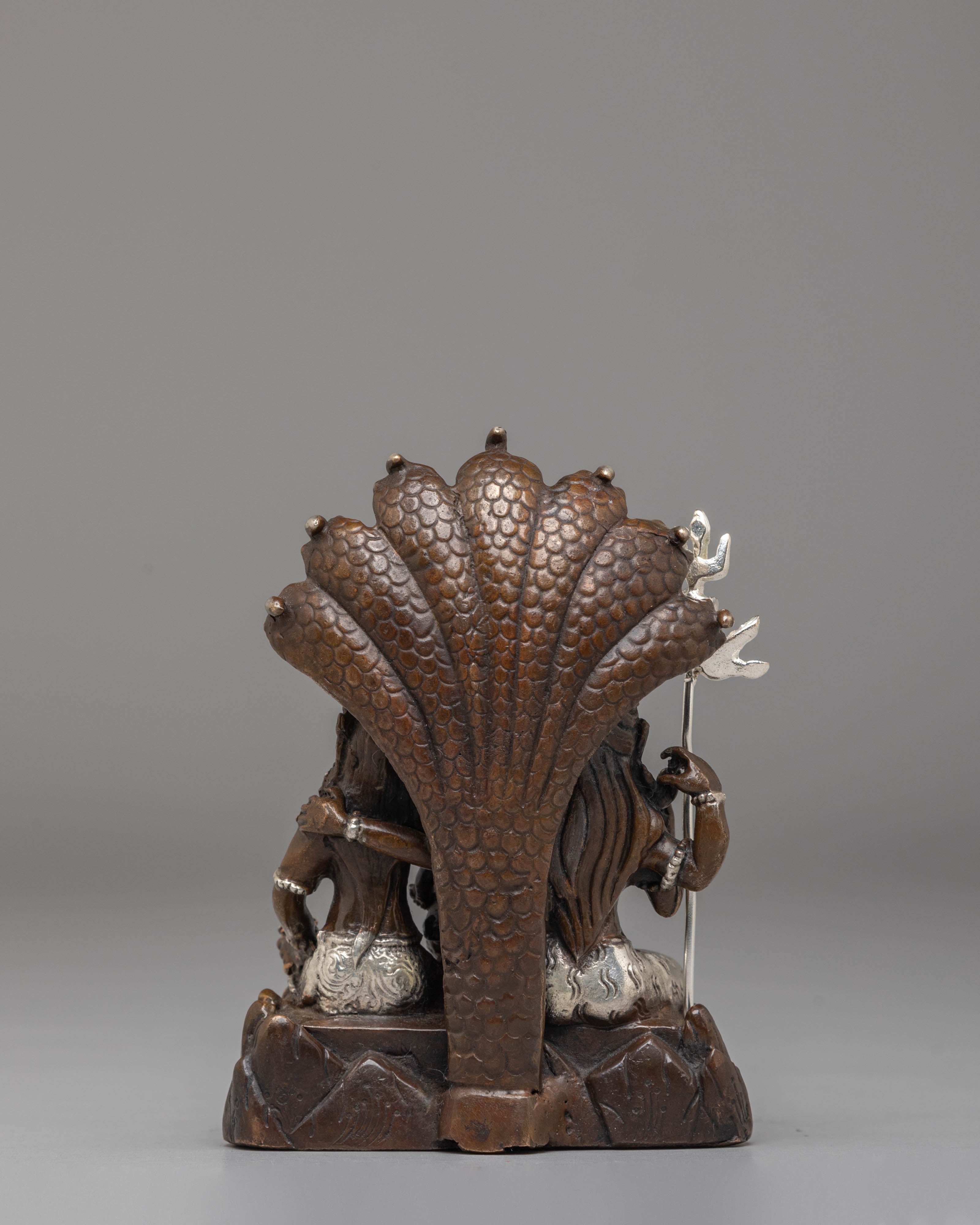 Handmade Hindu Shiva Family Statue | Sacred Symbol of Family Unity and Devotion