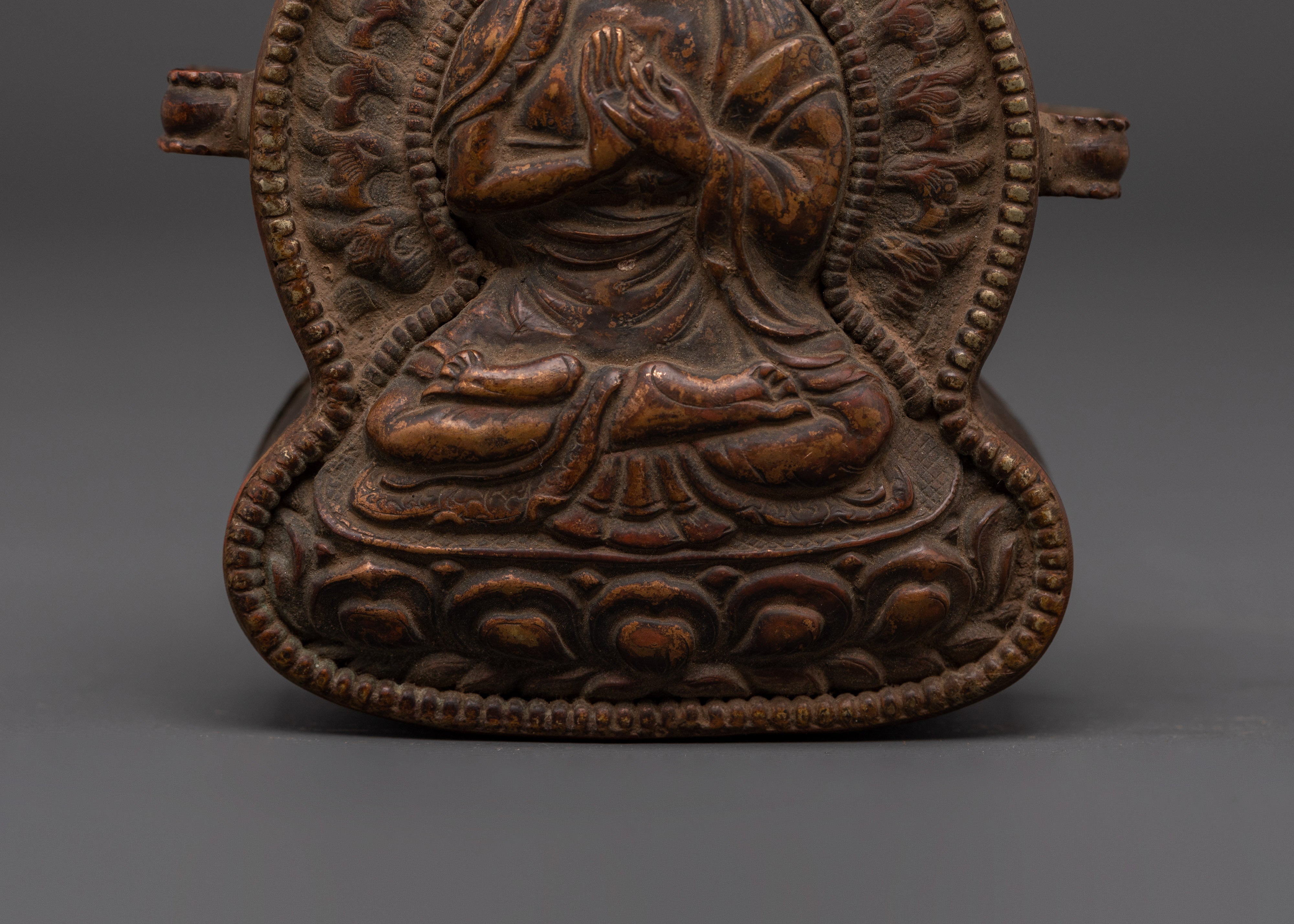Shrine Ghau Box | Ghau Box Amulet for Ritual Use