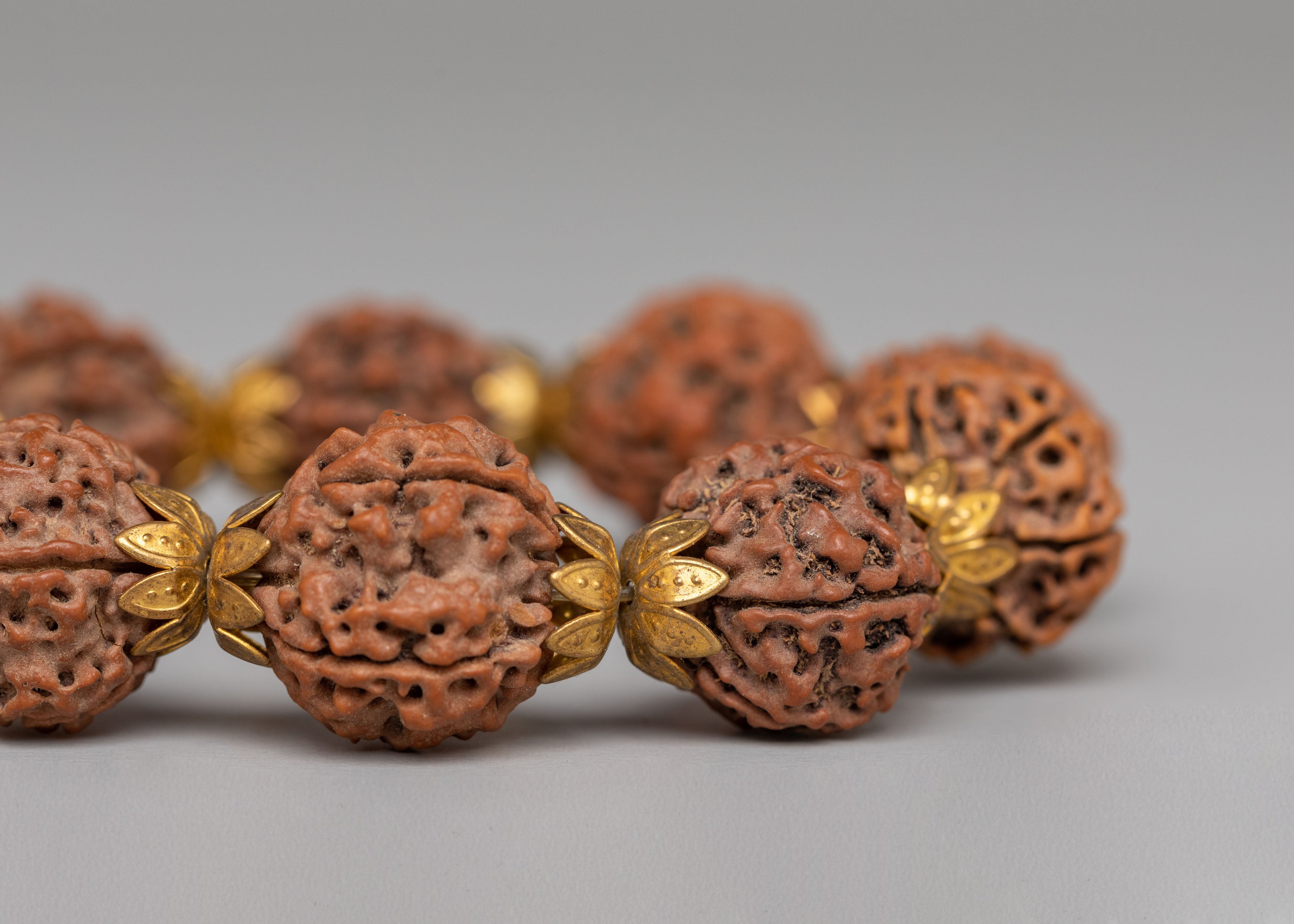 Handmade Rudraksha Bracelet | Spiritual Protection Bracelet