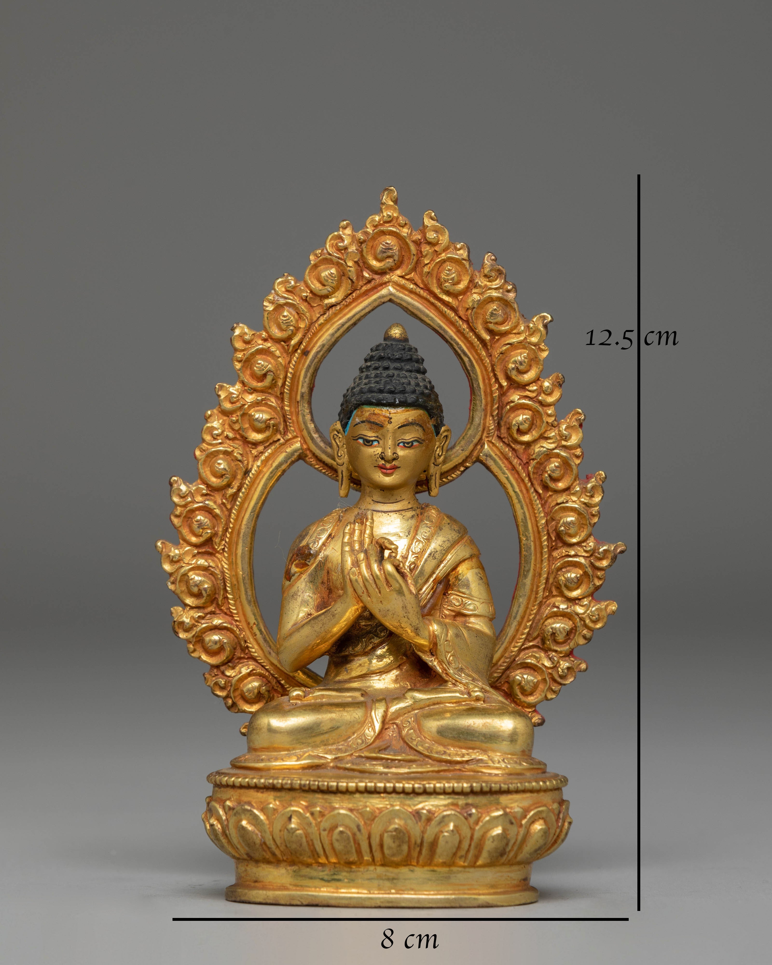 Vairocana Buddha Handcrafted Statue | Tibetan Enlightenment Art
