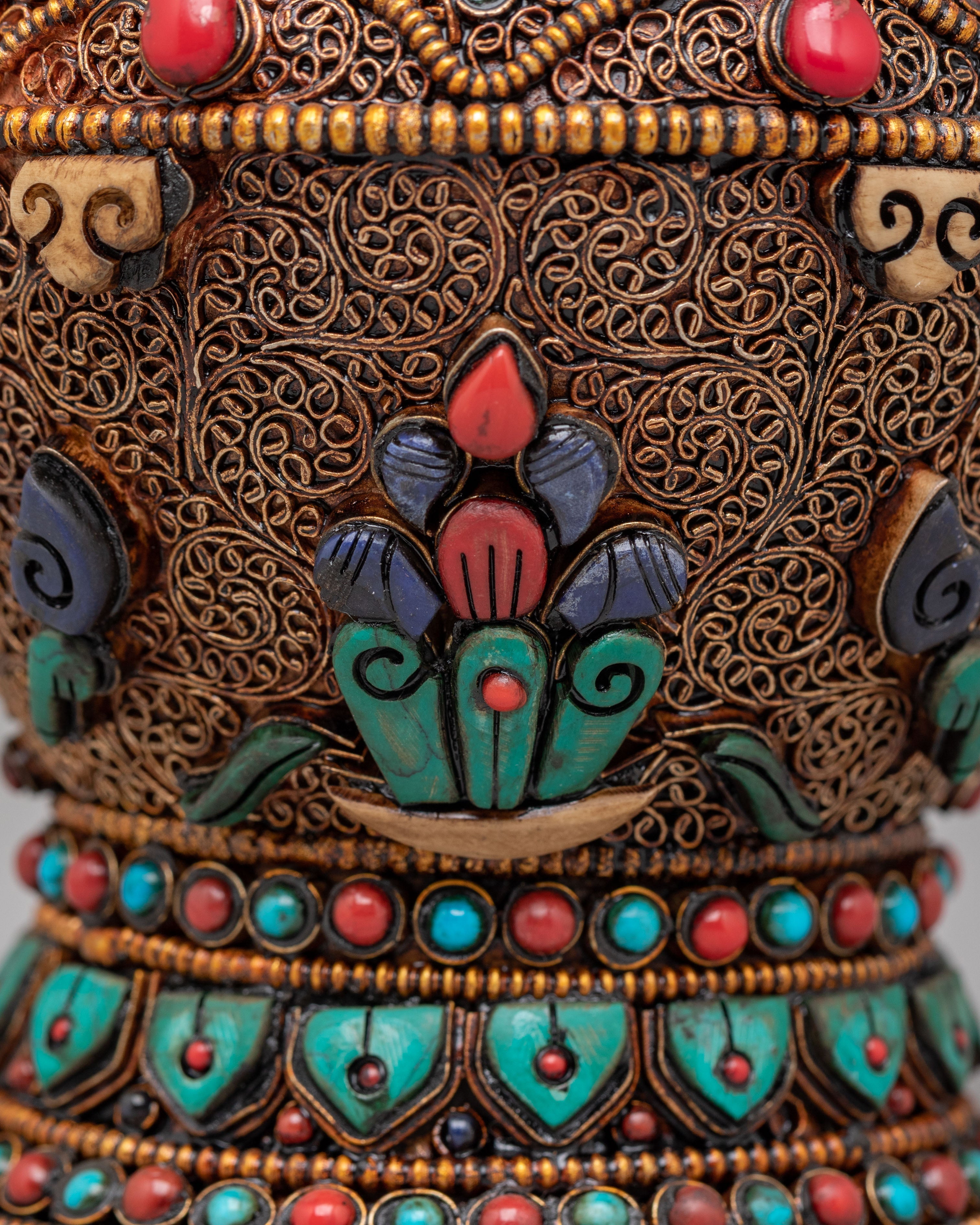 Himalayan Scared Rice Pot | Spiritual Healing Decor