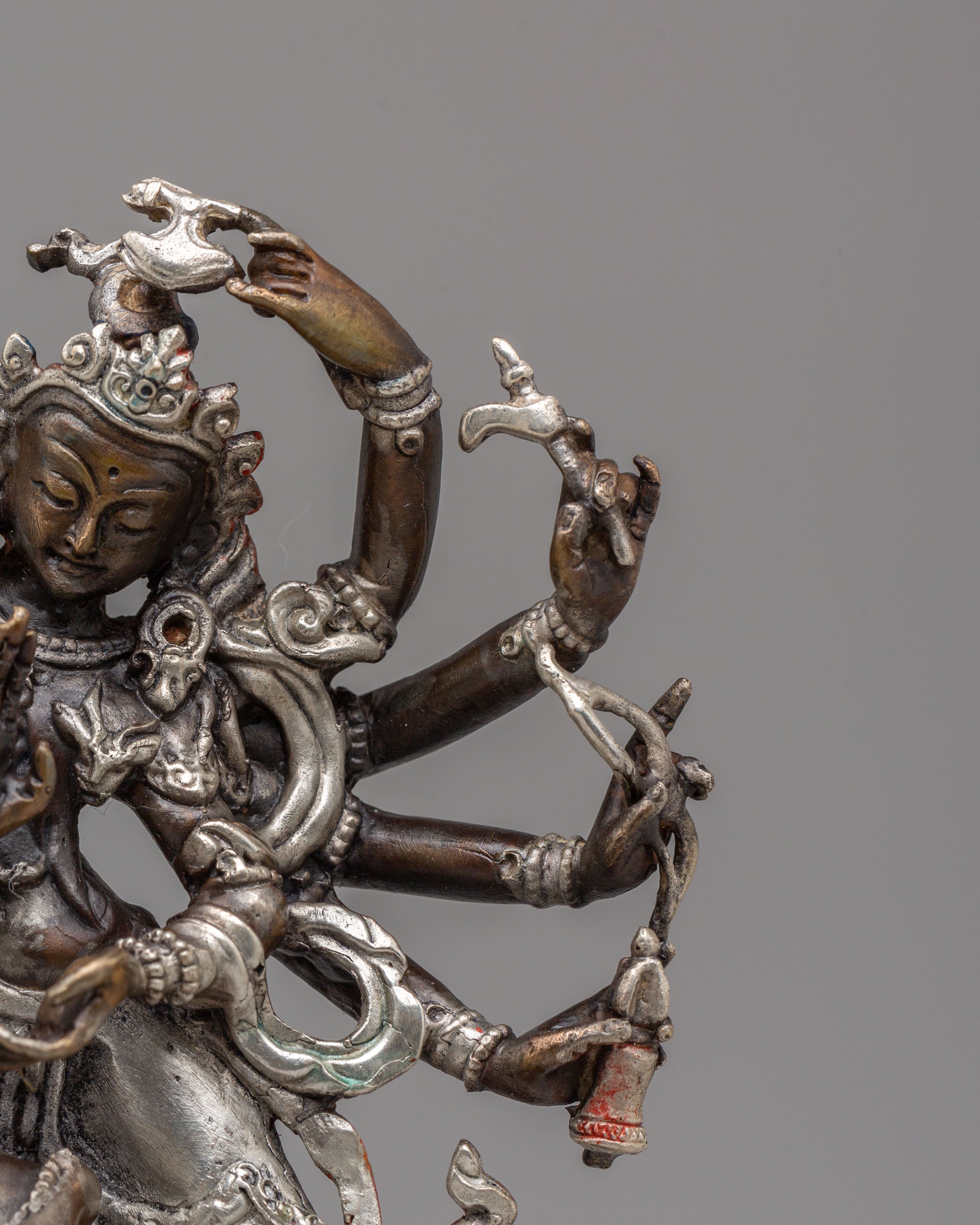 Buddhist Deity Chakrasamvara Statue | Symbol of Spiritual Union and Enlightenment