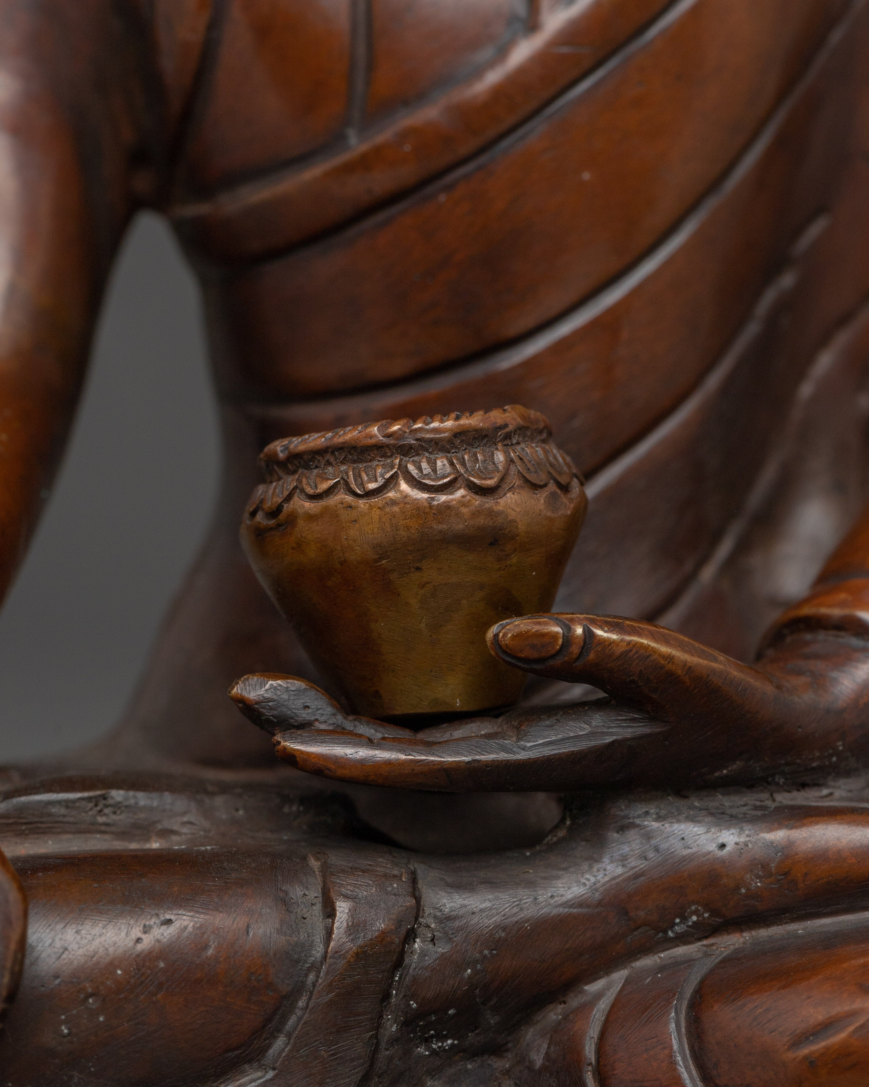 Handcrafted Jigten Sumgon Sculpture | Tibetan Buddhist Deity