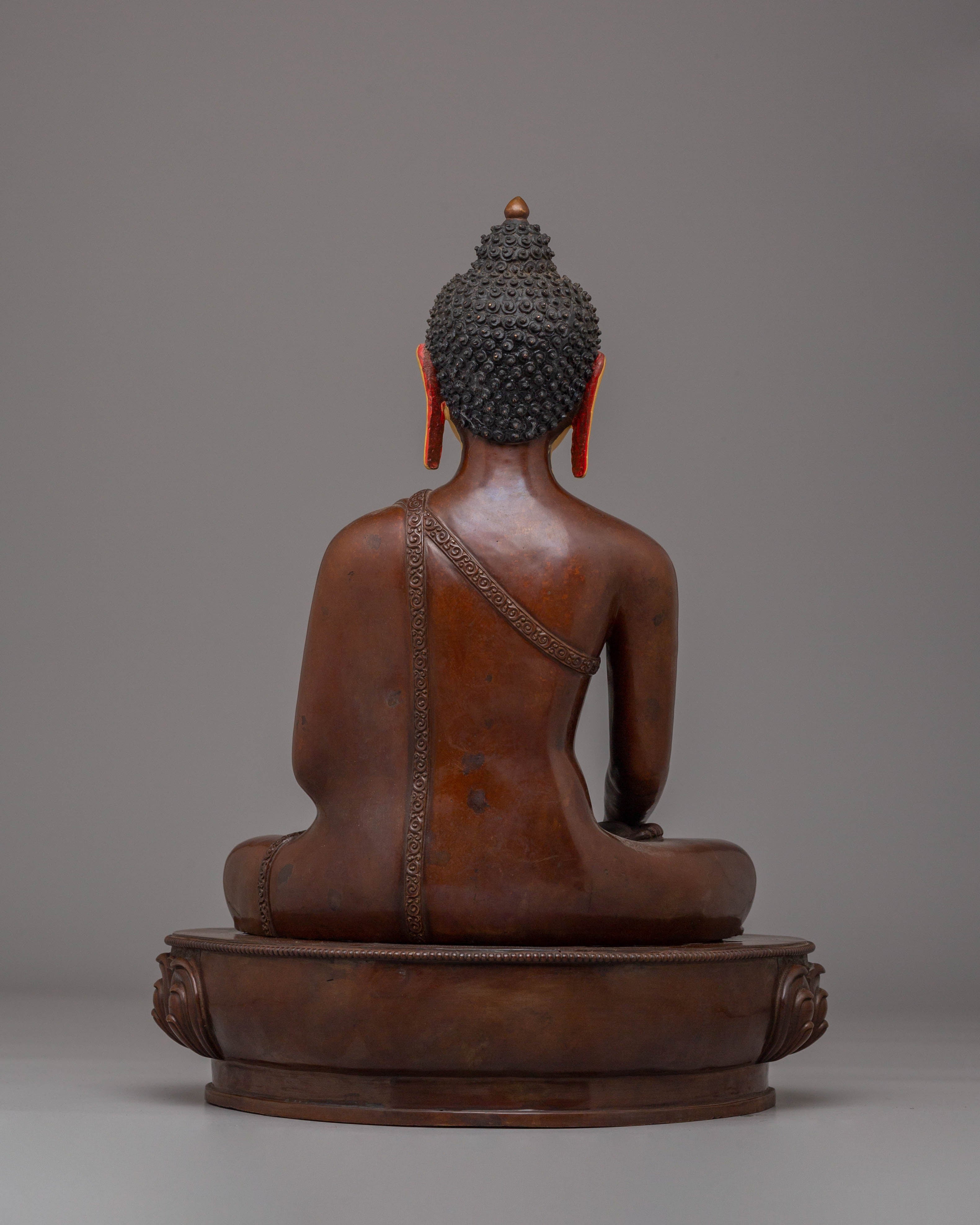 Handmade Tibetan Shakyamuni Buddha | Gautama Buddha Sculpture