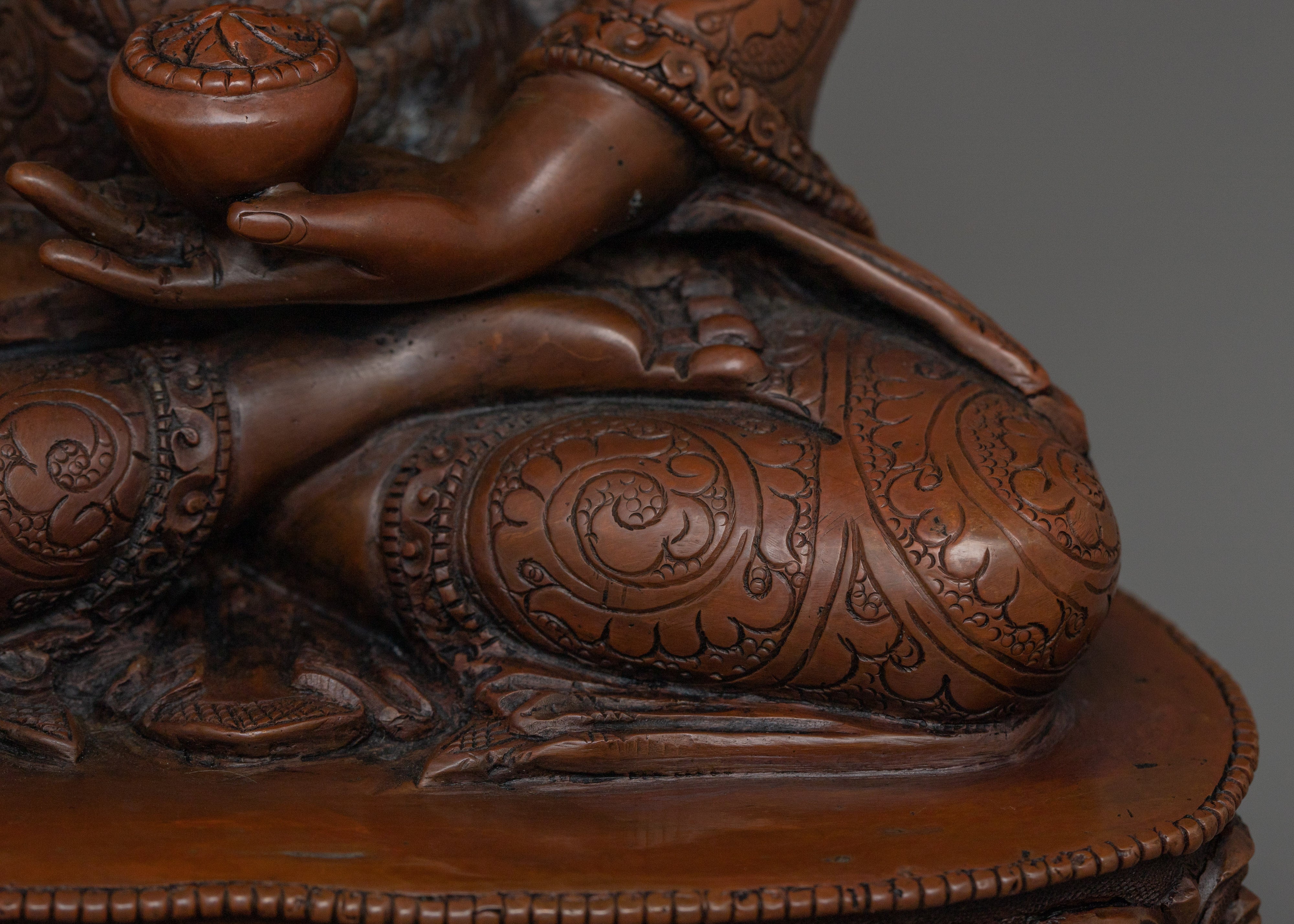 Shakyamuni in Dhyan Mudra | Tibetan Buddhist Ritual Art