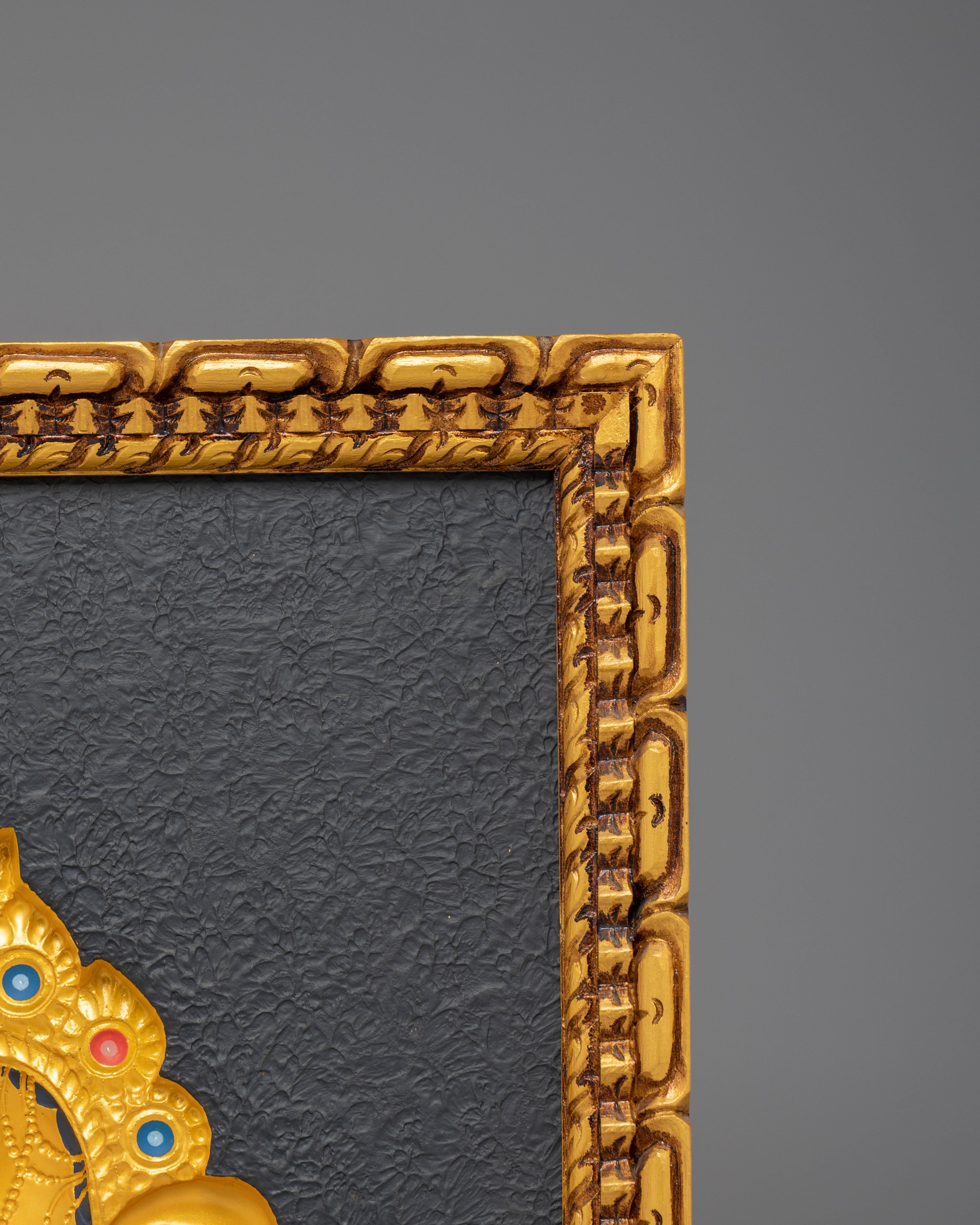 Handcrafted Ganesha Wall Art | Wooden Relief Wall Hanging for Home Decor