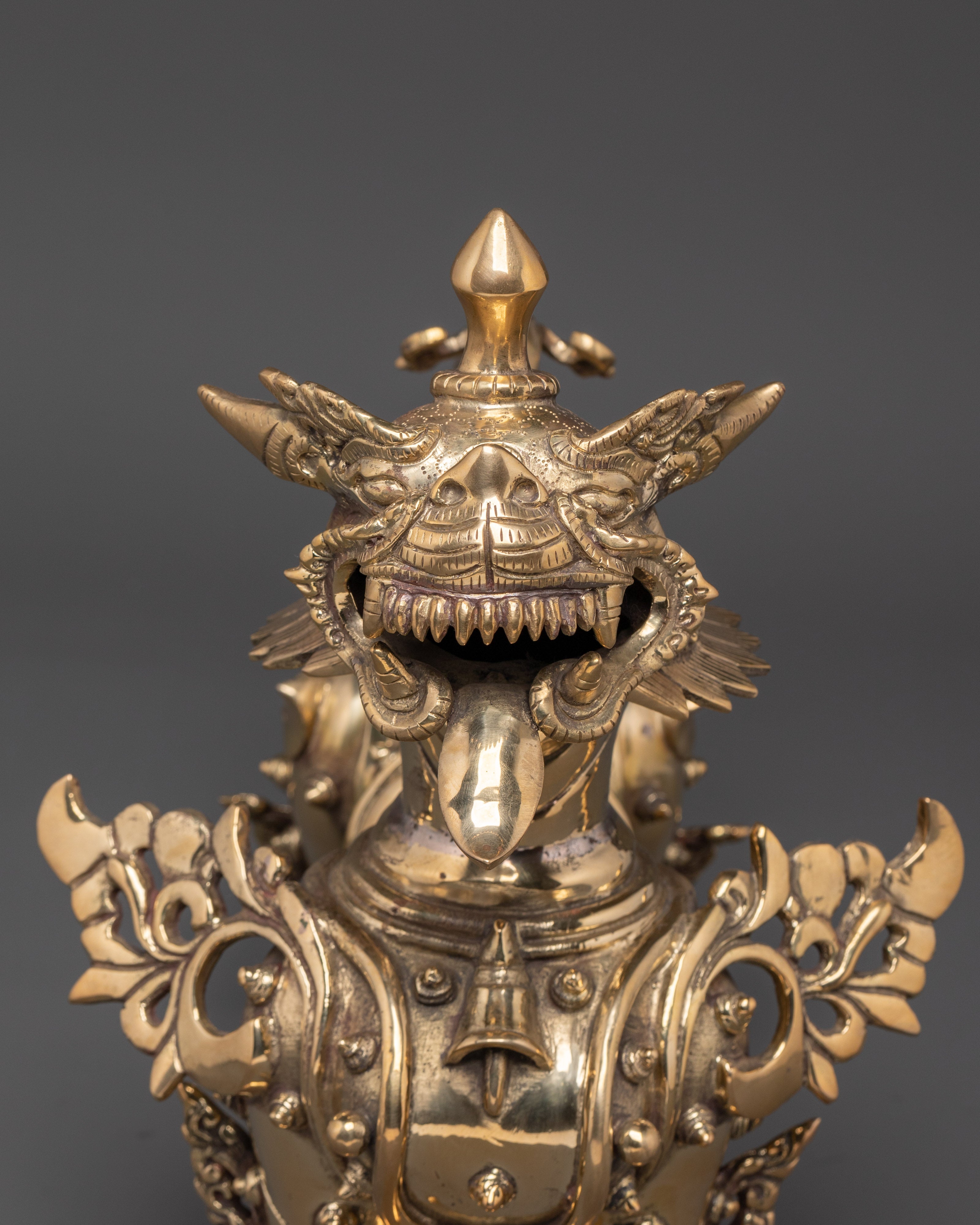 Spiritual Guardian Lion Set | Majestic Tibetan Protector Lions for Home Decor