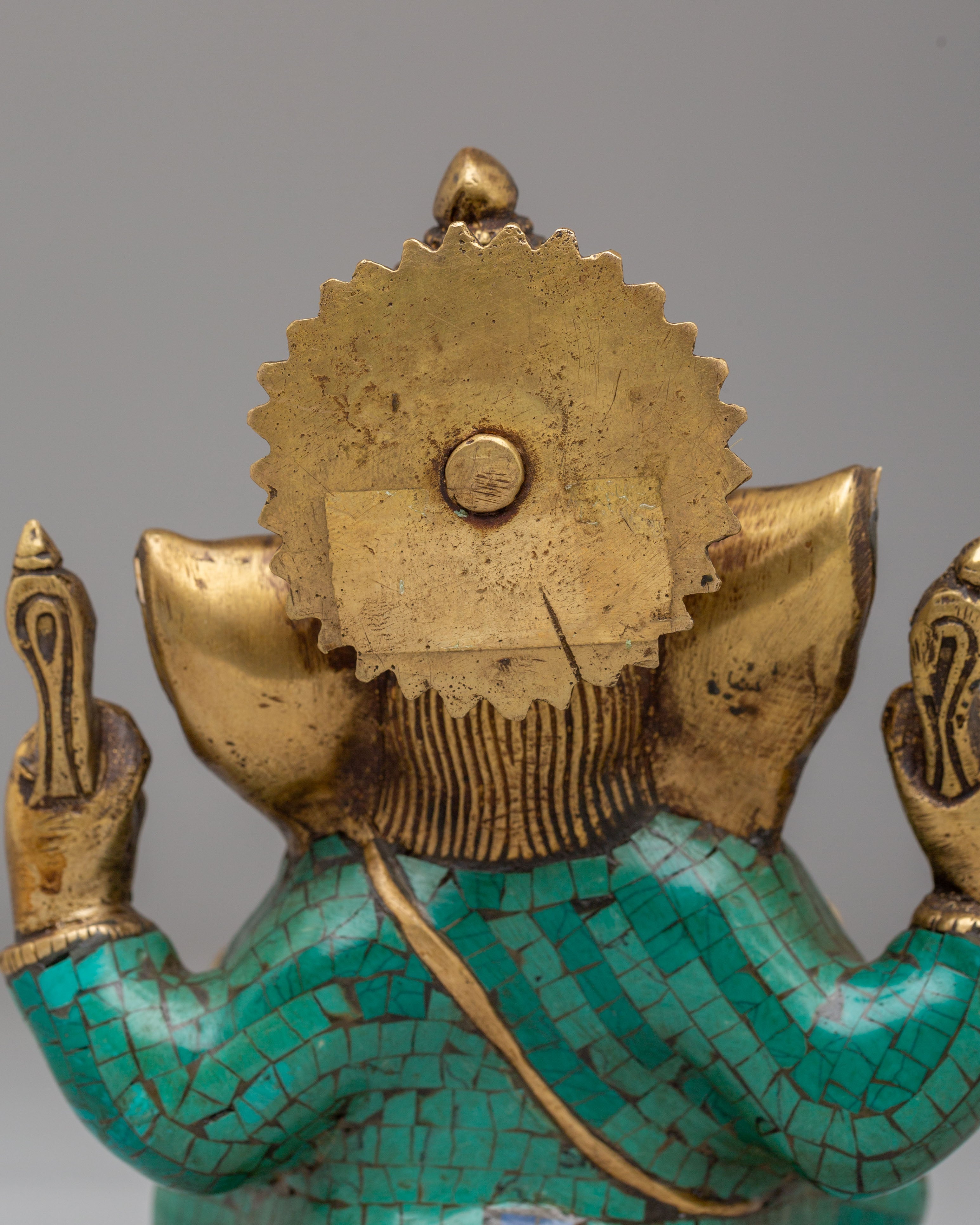 Handmade Hindu Ganesh Statue | Idol for Spiritual Blessings and Decor