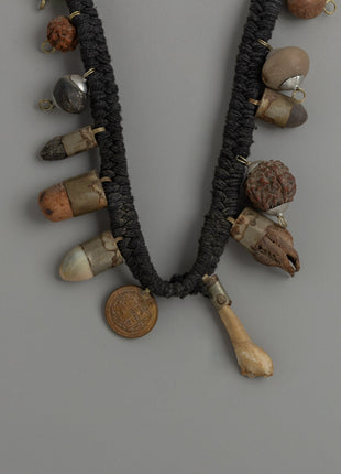 Nepal Shaman Necklace | Artisan-Made Tribal Jewelry for Spiritual Seekers