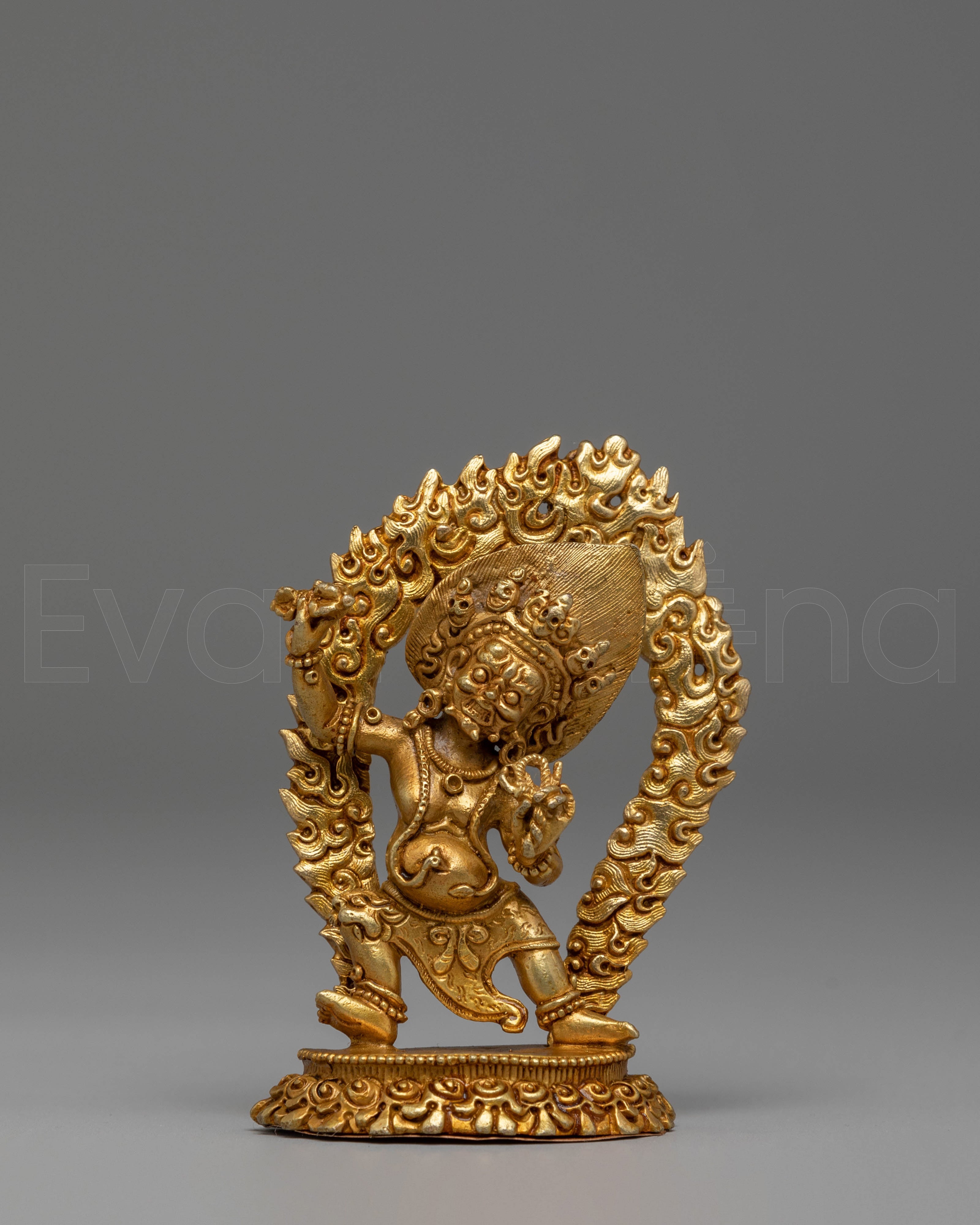 Wrathful Bodhisattva Vajrapani Sculpture