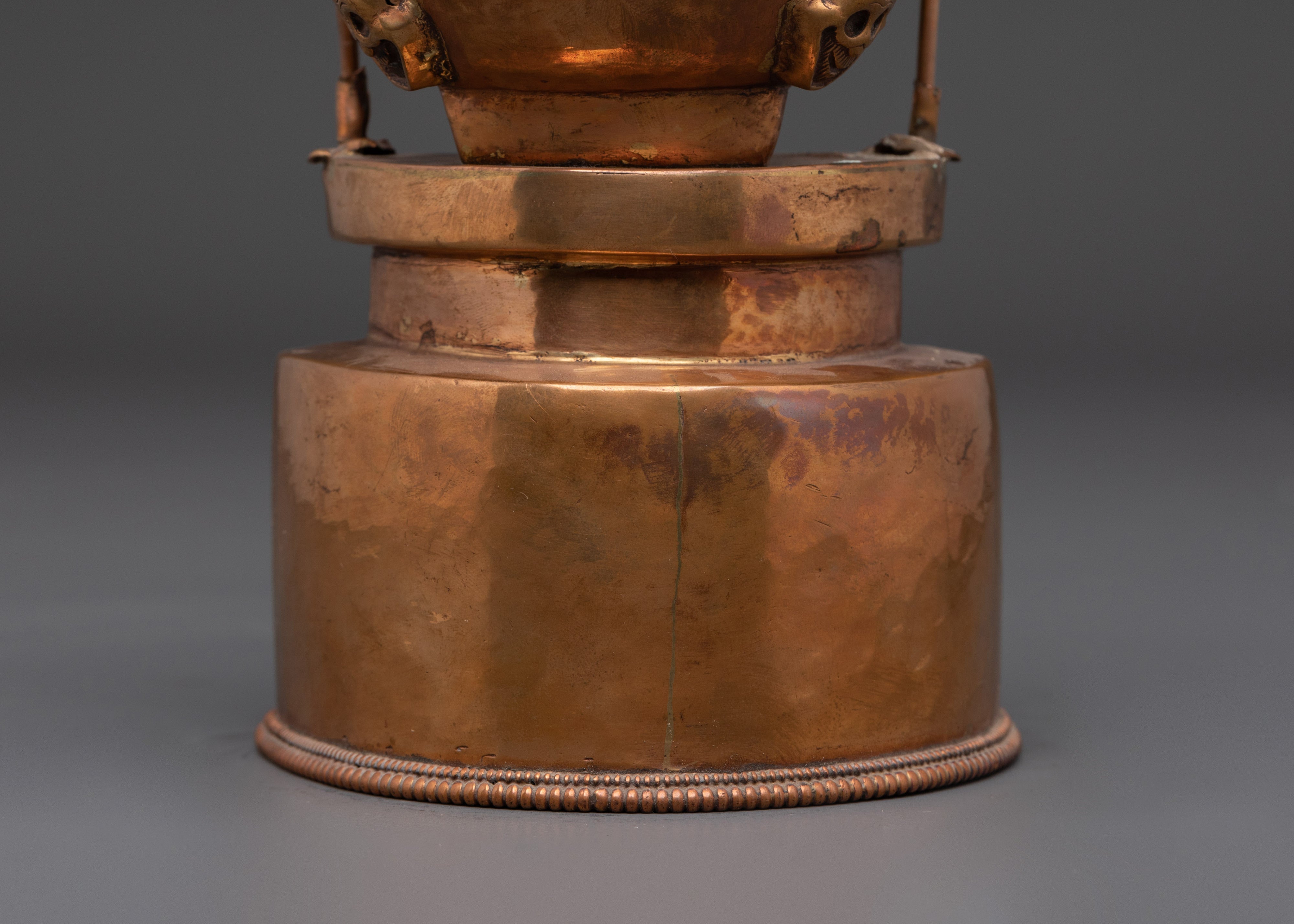 Handcrafted Sacred Kapala Ritual Cup | Spiritual Tool for Tibetan Rituals & Meditation