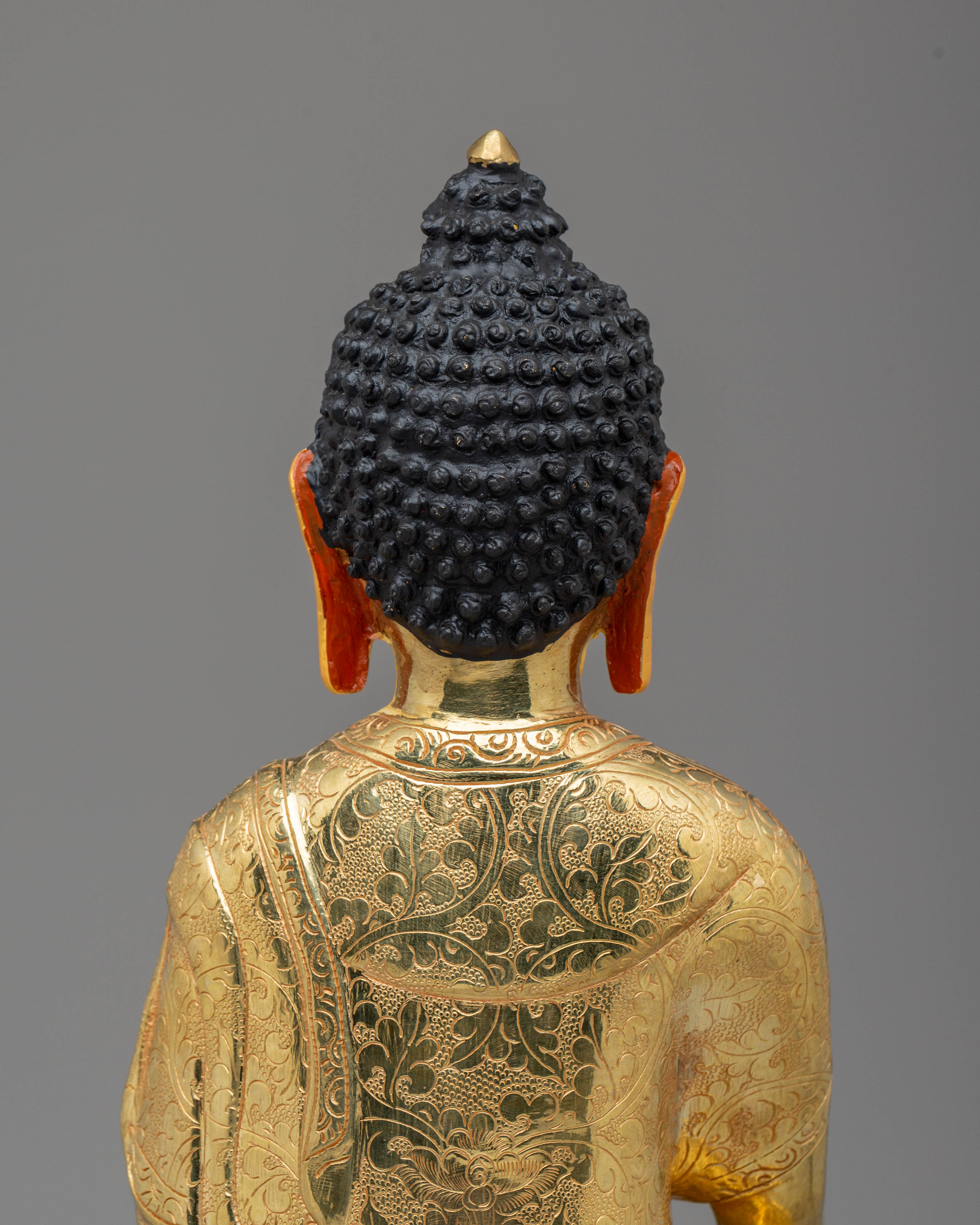 Handmade Golden Shakyamuni Buddha Statue