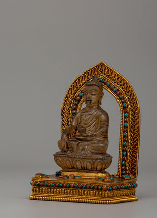 Shakyamuni Buddha Altar Decor | A Sacred Symbol of Enlightenment