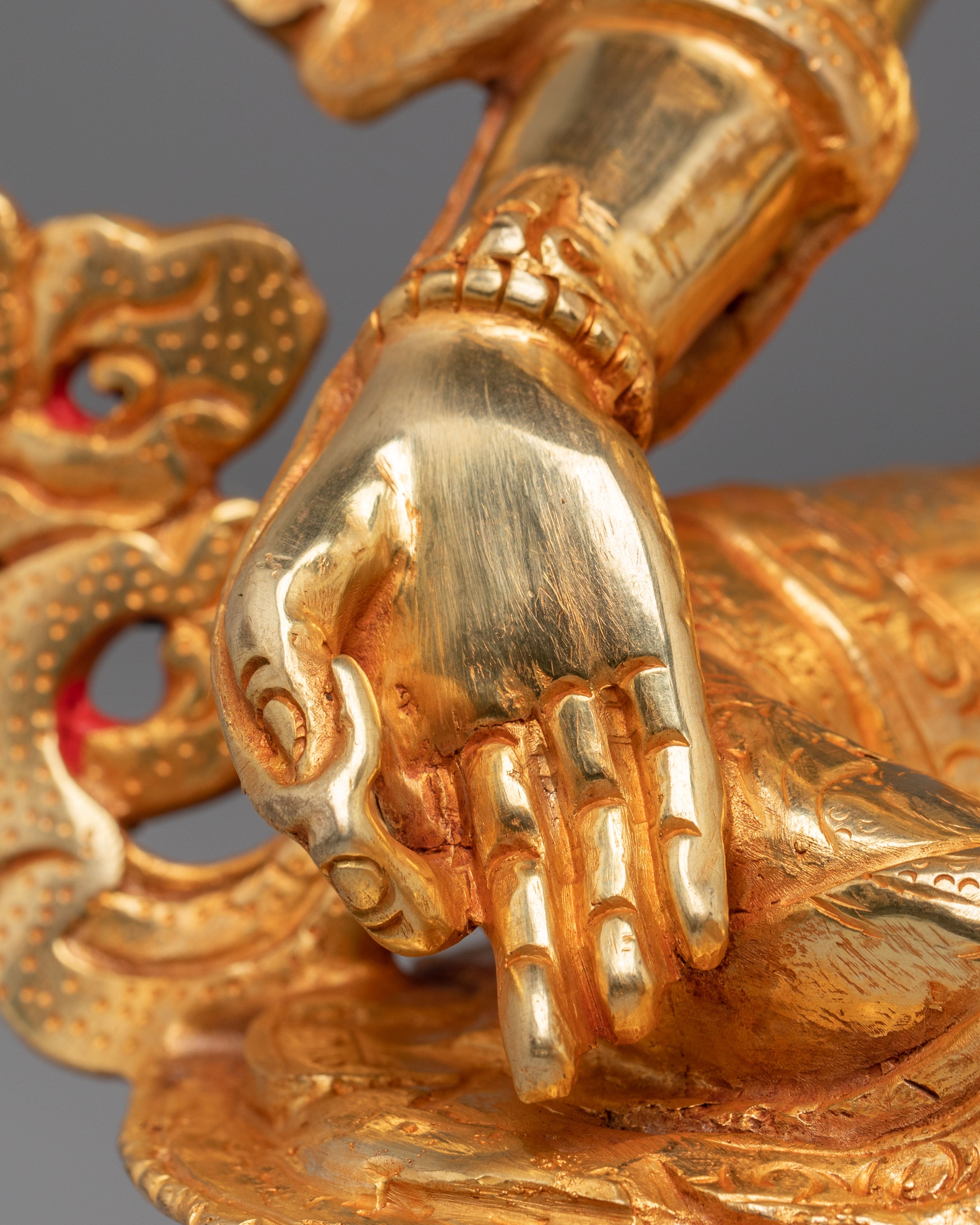Vajrayana Green Tara Deity Statue | Buddhist Compassion Goddess