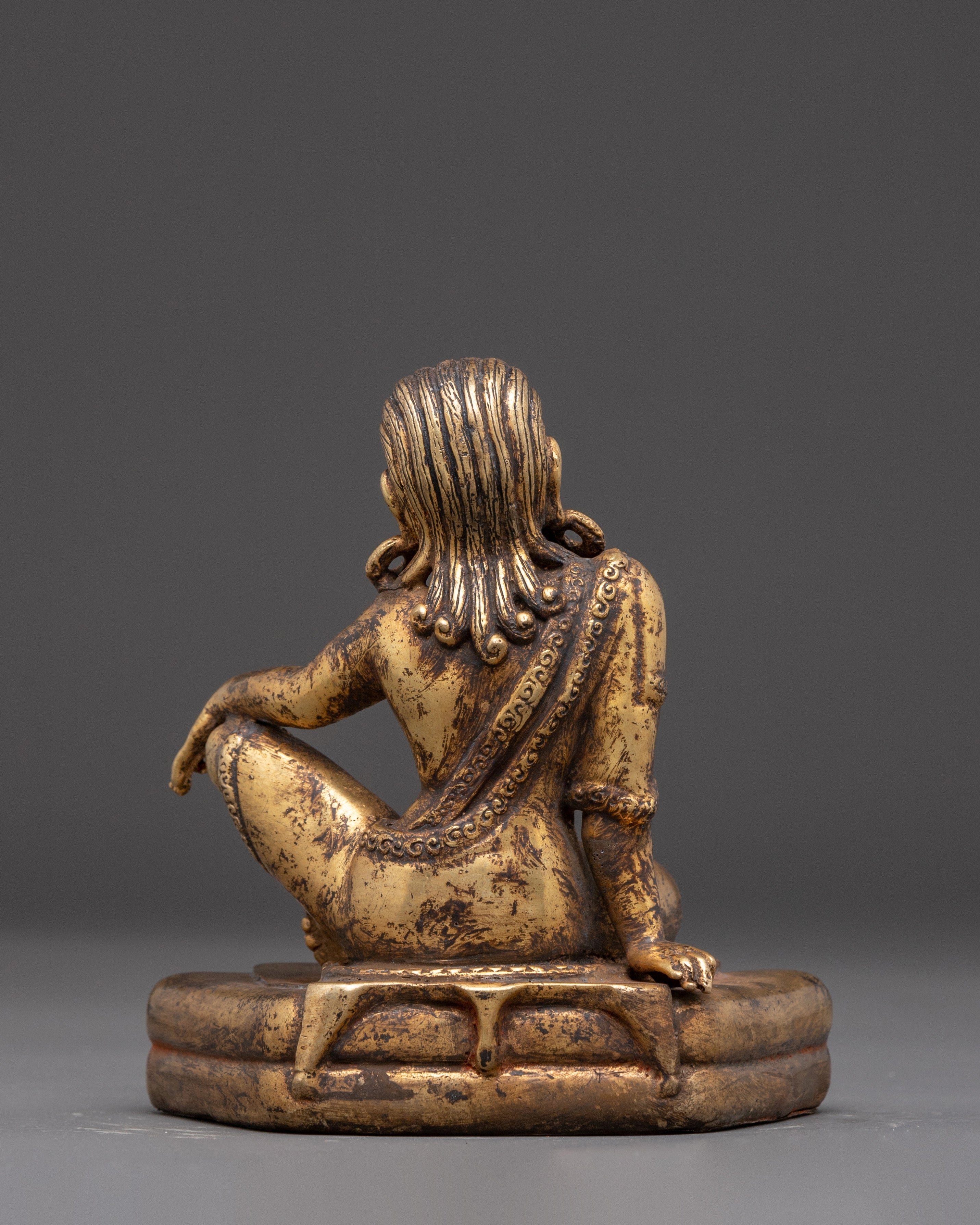 Handmade Milarepa Art, Tibetan Buddhist Yogi