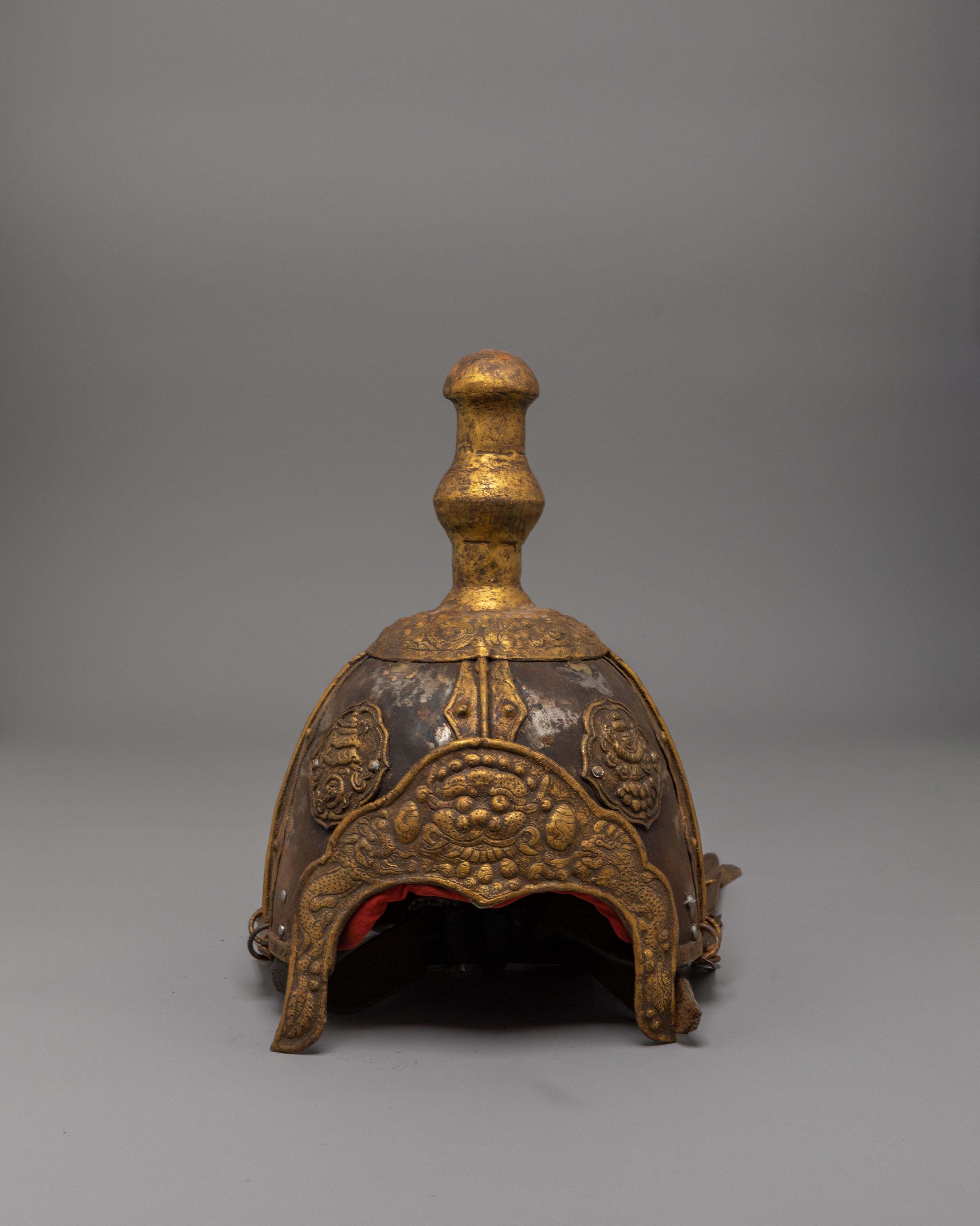 Handcrafted Spiritual Ceremonial Crown | Tibetan Buddhist Ritual Headpiece