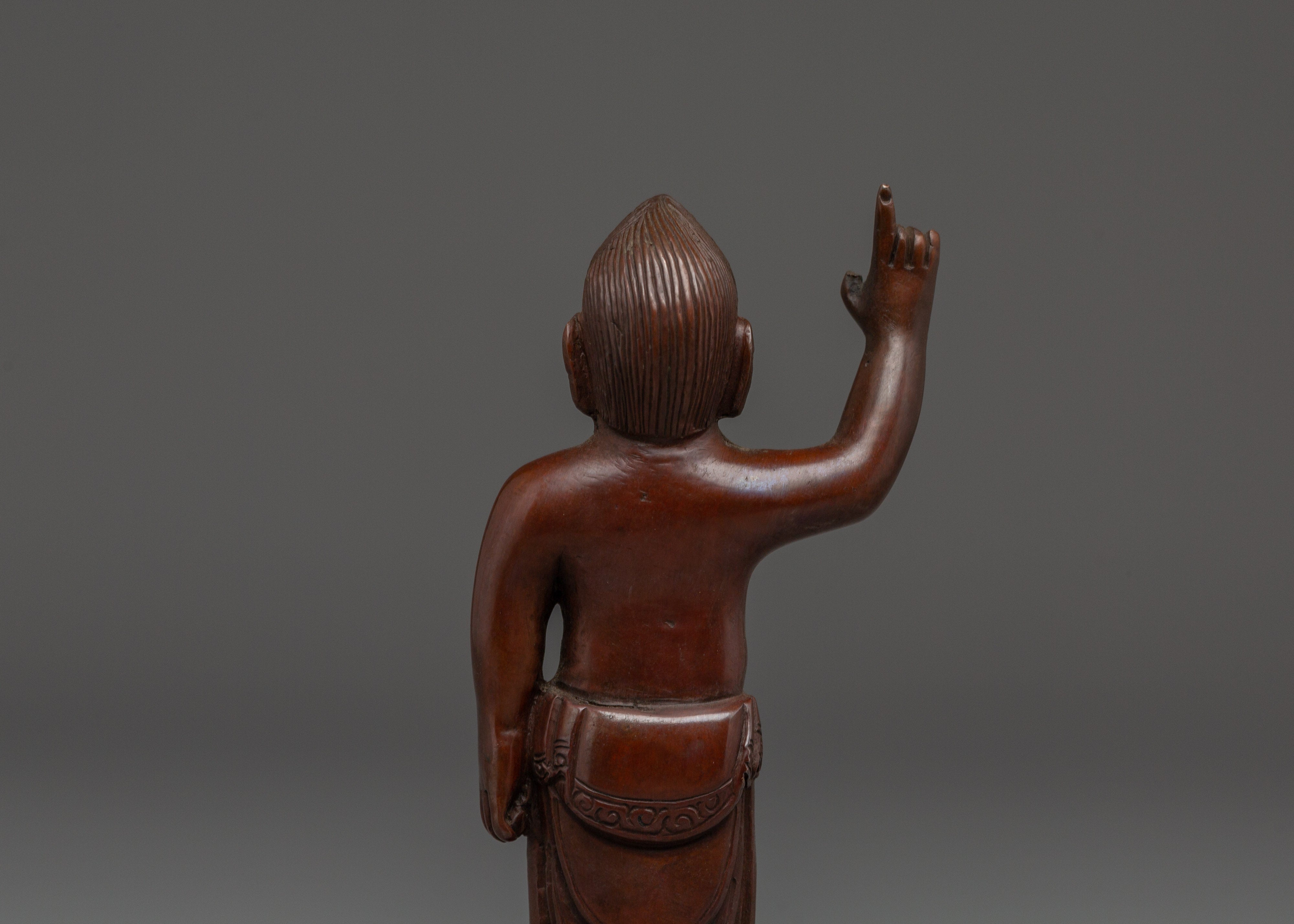 Elegant Little Buddha Statue | Handcrafted Buddhist Sculpture for Peace & Serenity