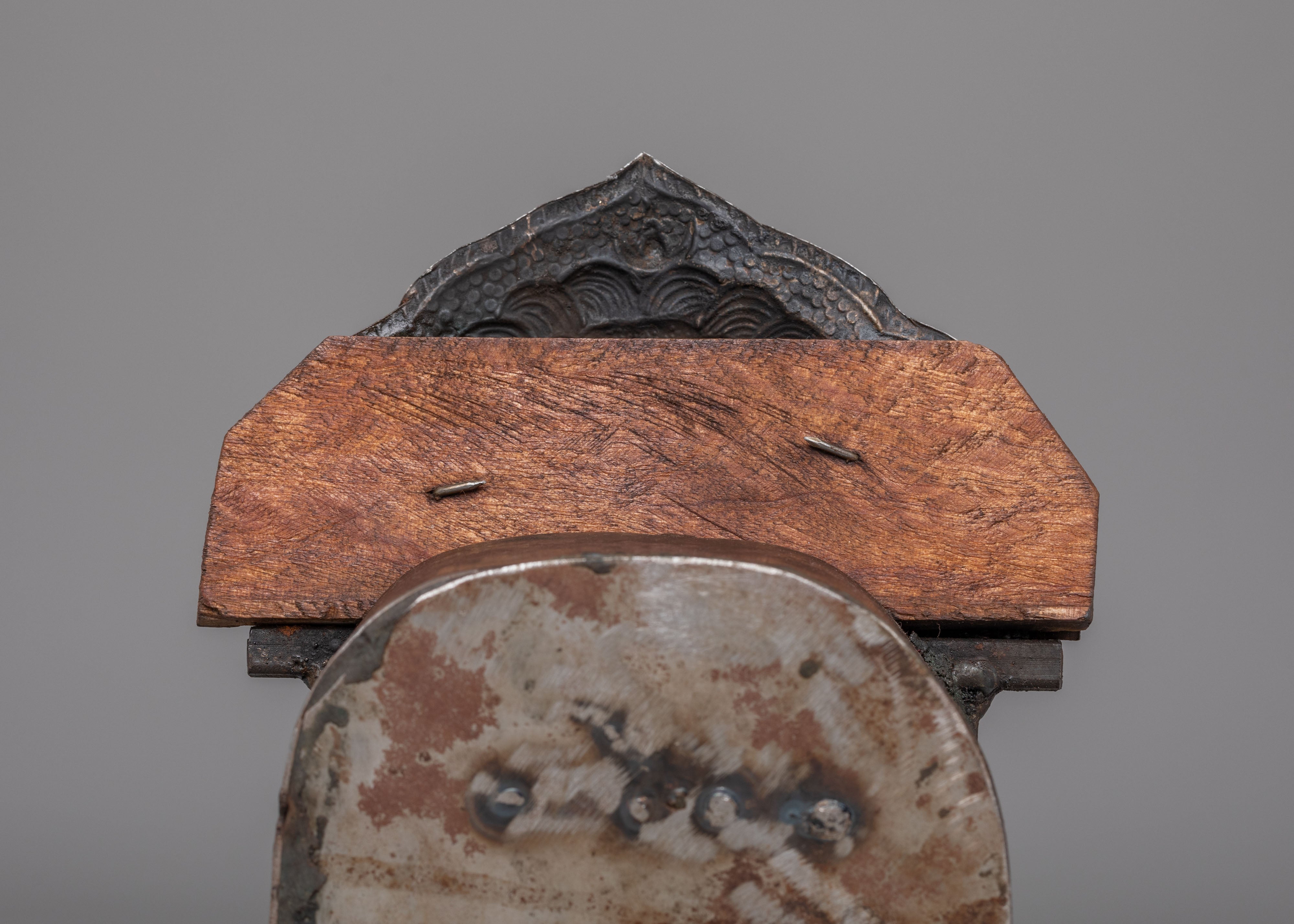 Himalayan Altar Box with Statue | Sacred Ritual Storage for Meditation