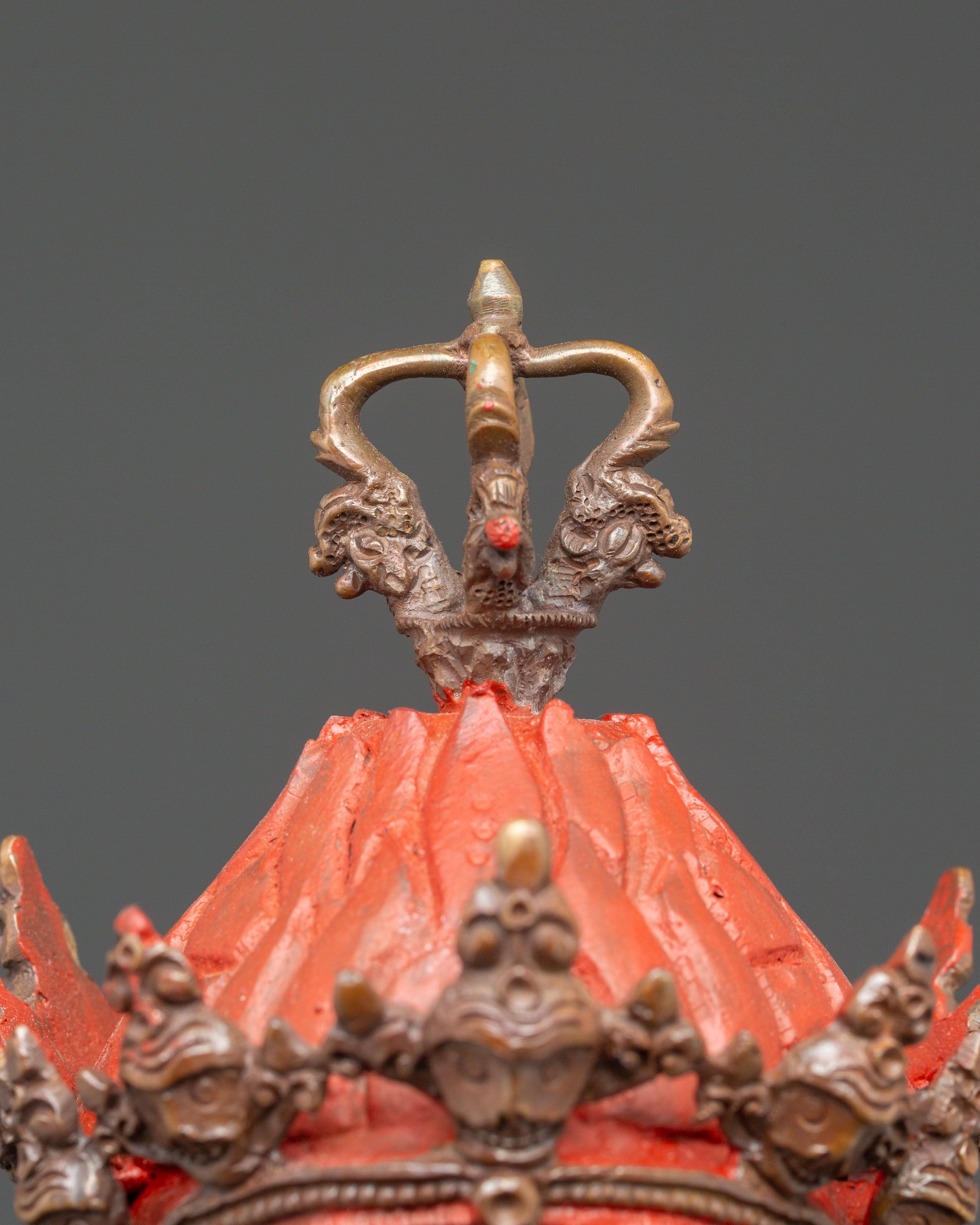 Handmade Spiritual Tibetan Phurba Ritual Dagger | Traditional Buddhist Ceremonial Tool