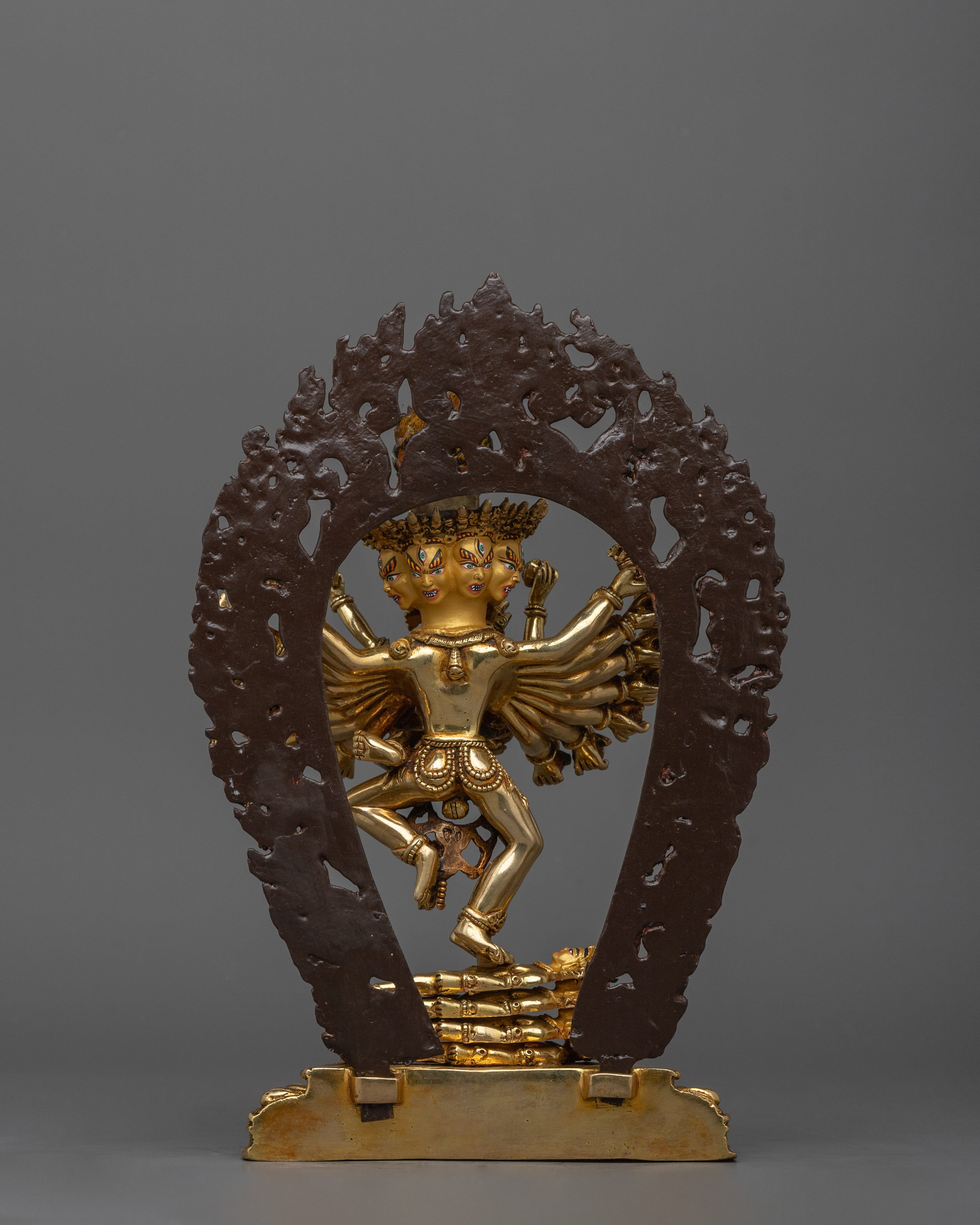 Handmade Statue of Hevajra | Tantric Deity Sculpture