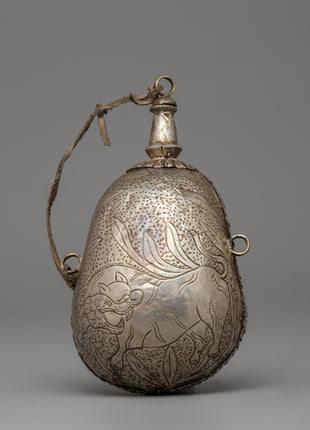 Tibetan Religious Snuff Bottle | A Sacred Ritual Vessel