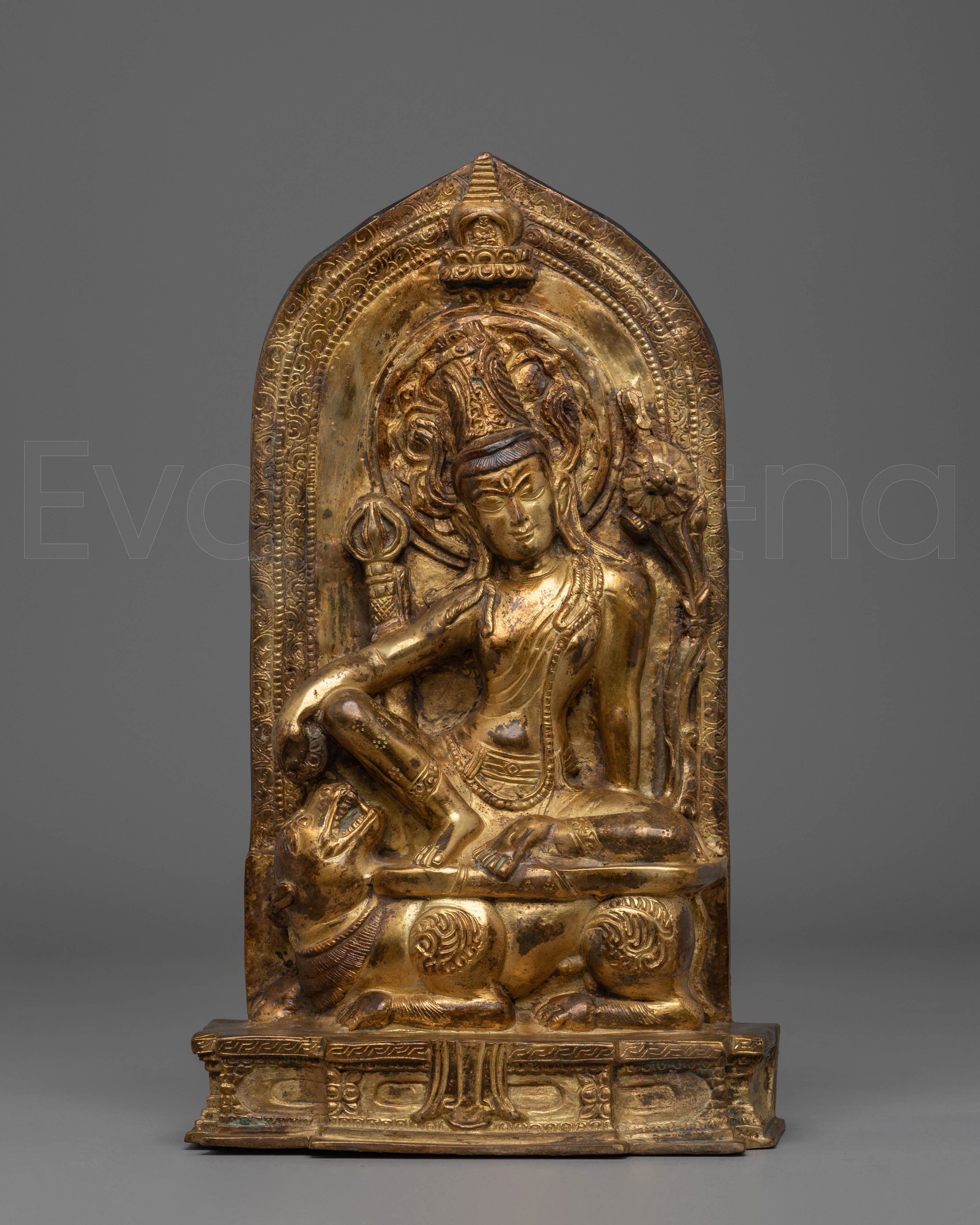 Indra Dev Peaceful Sculpture