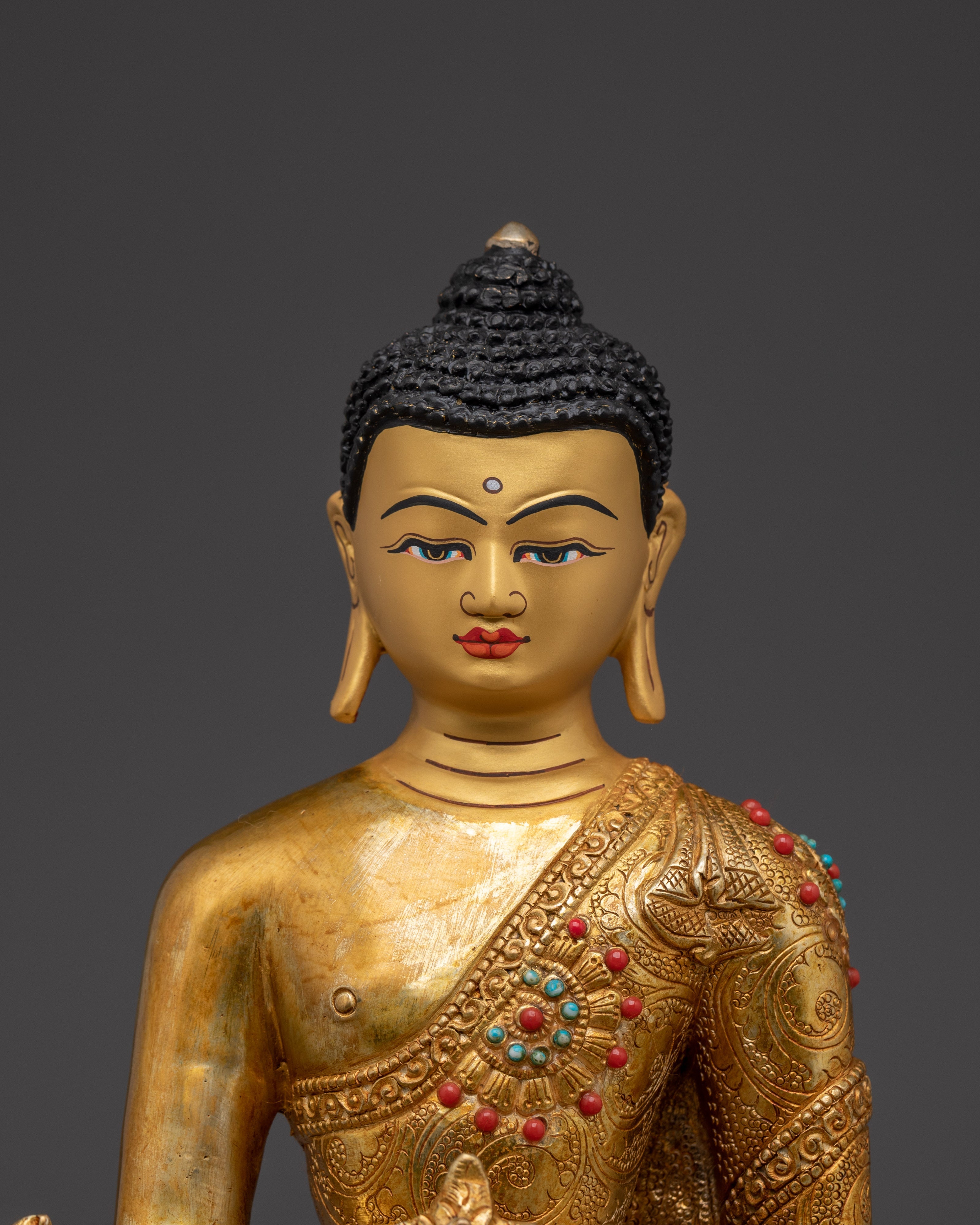 Exquisite Medicine Buddha Statue | Buddhist Healing Deity