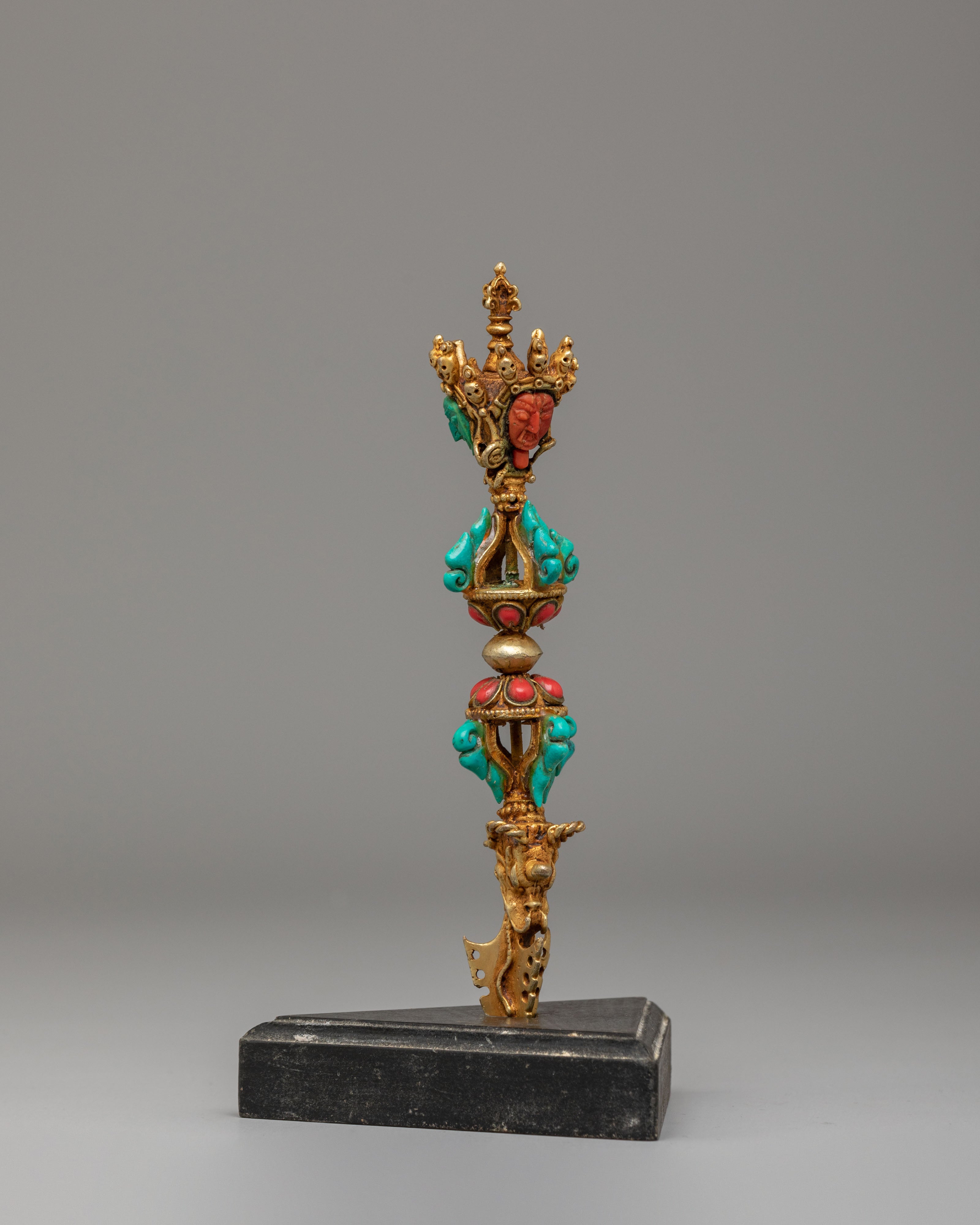 Himalayan Sacred Vajrayana Phurba | Buddhist Dagger for Altar Use