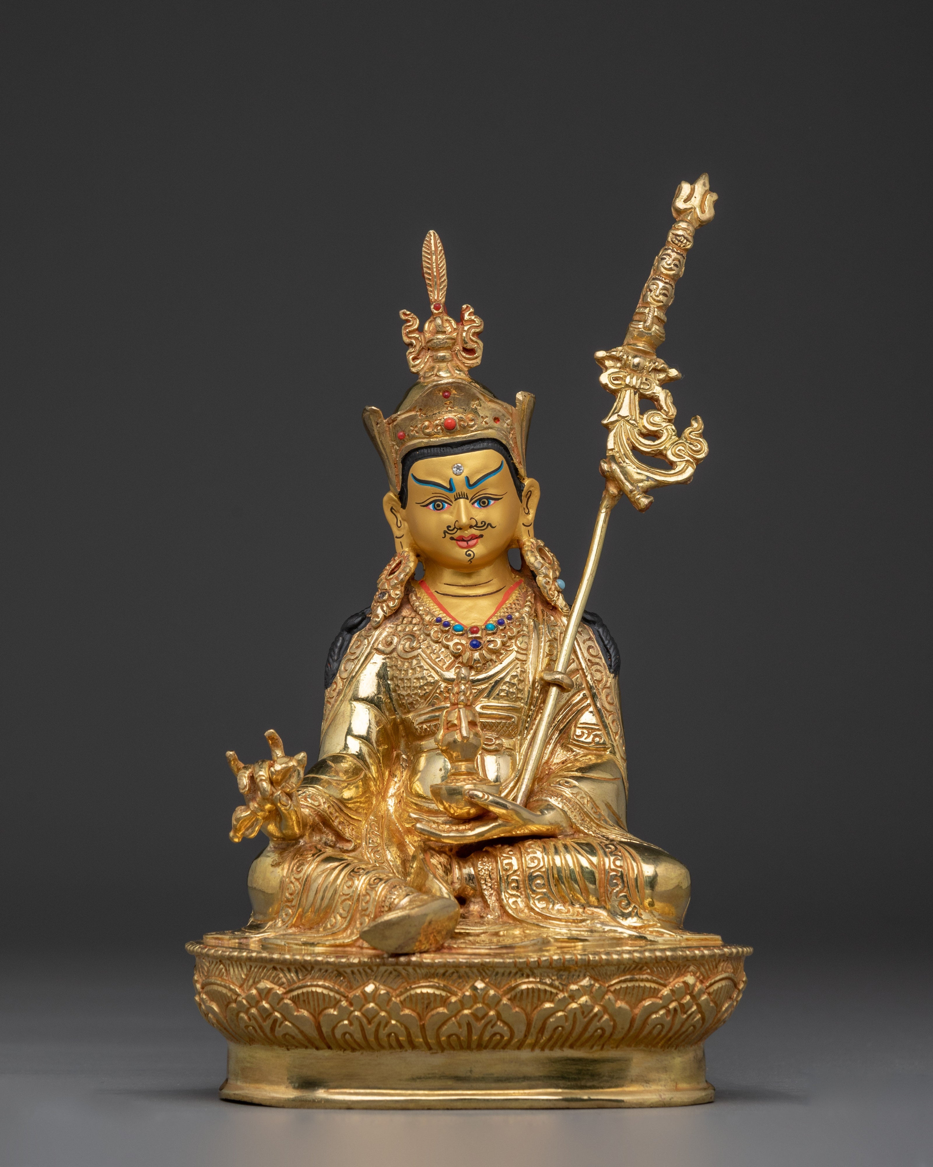 Guru Rinpoche and Eight Manifestations Statue | Forms of Padmasambhava