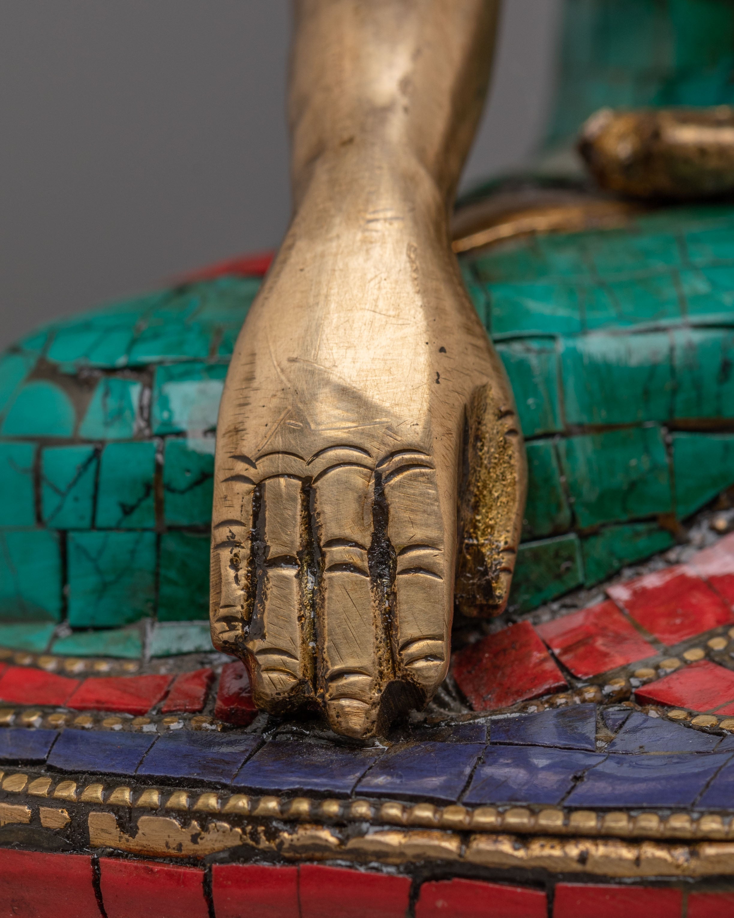Handmade Medicine Buddha Statue | Healing Deity Medicine Buddha
